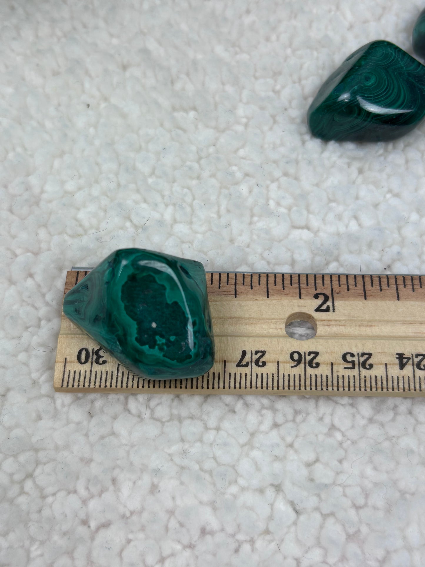 One (1) Malachite Tumble - Intuitively Chosen