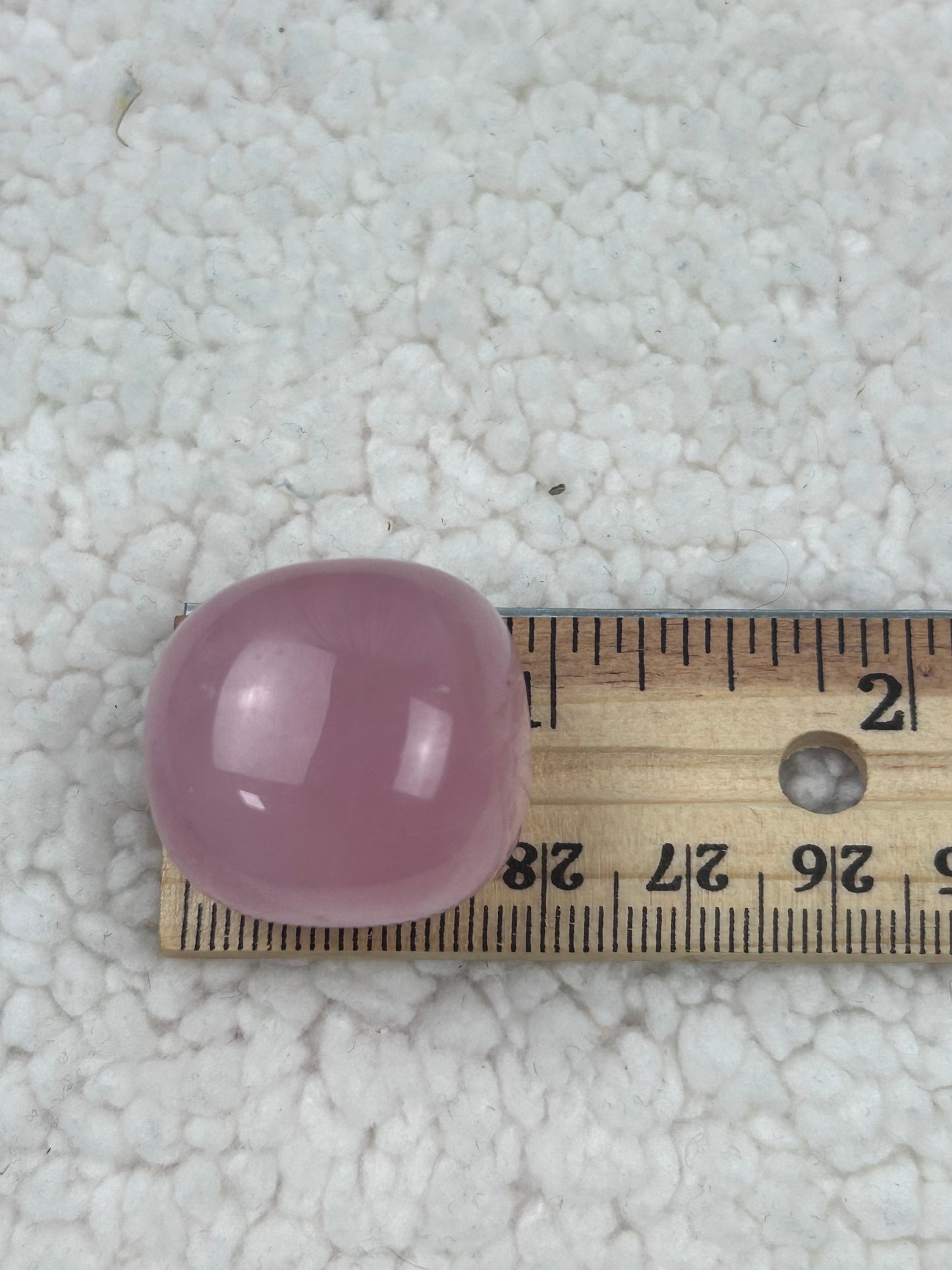 One (1) Rose Quartz Tumble - Intuitively Chosen