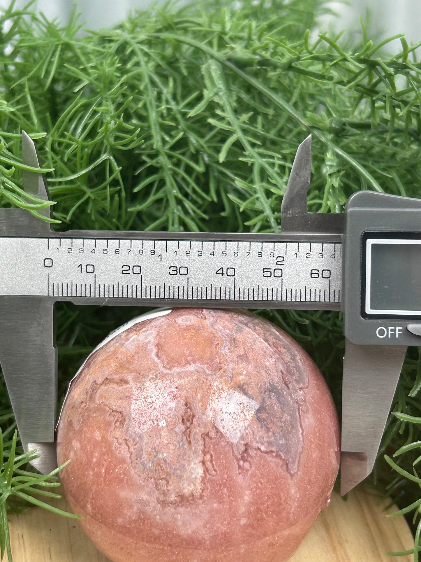 Druzy Pink Amethyst Sphere