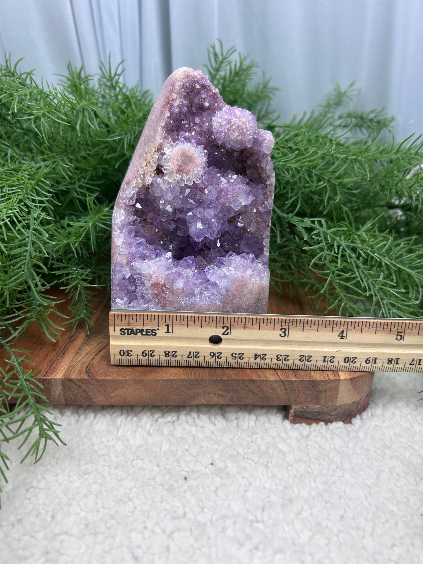 Druzy Pink Amethyst Free Form