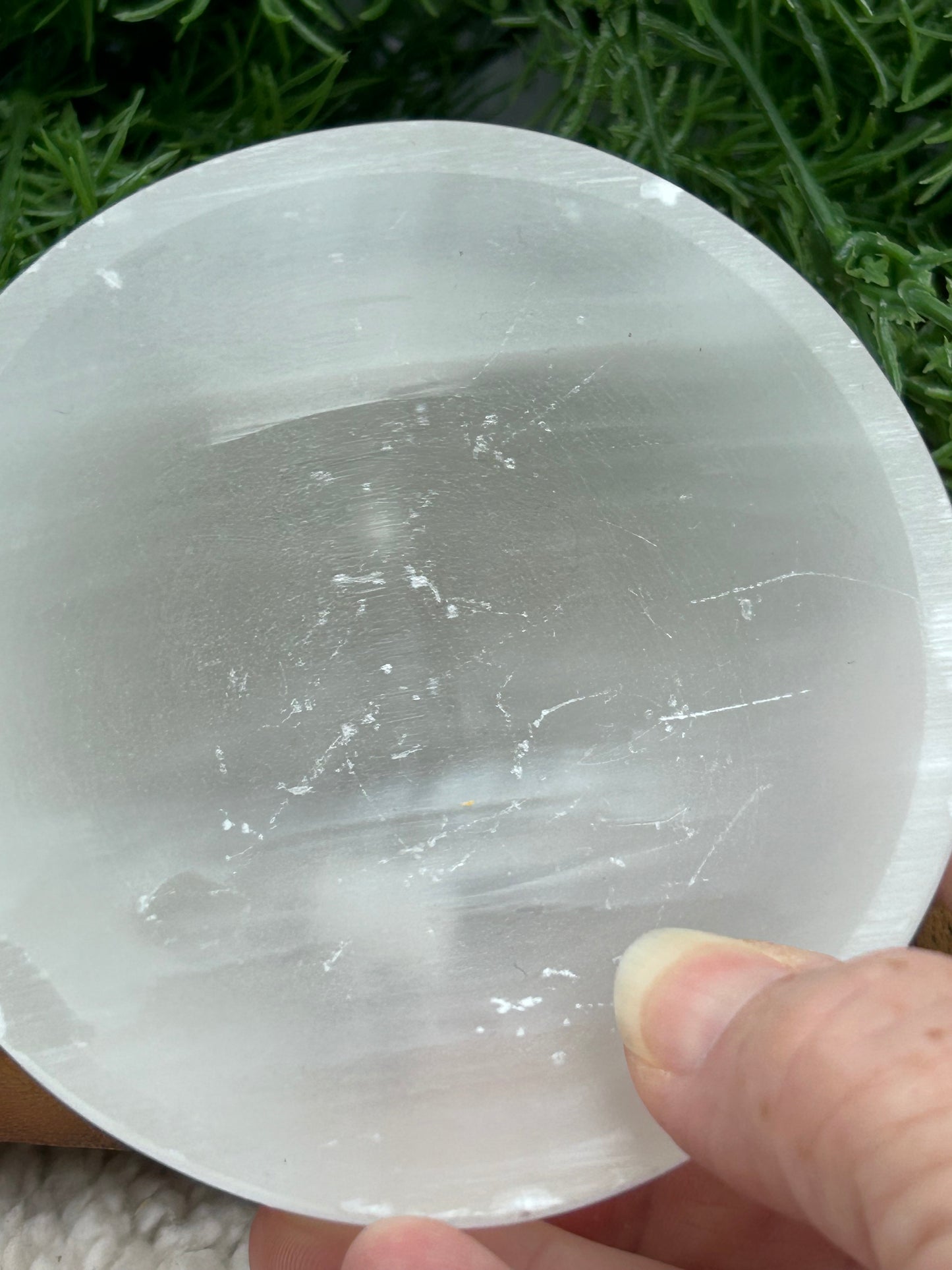 Satin Spar Dish