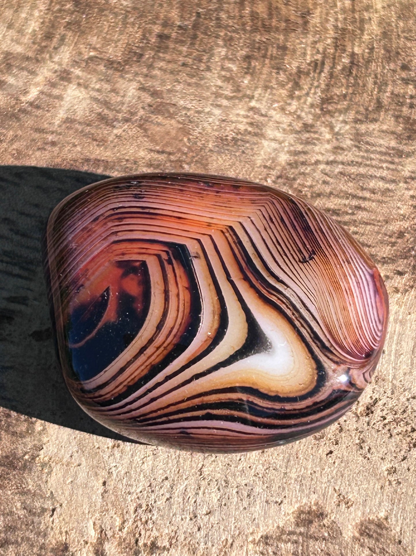 Madagascar Banded Agate C8