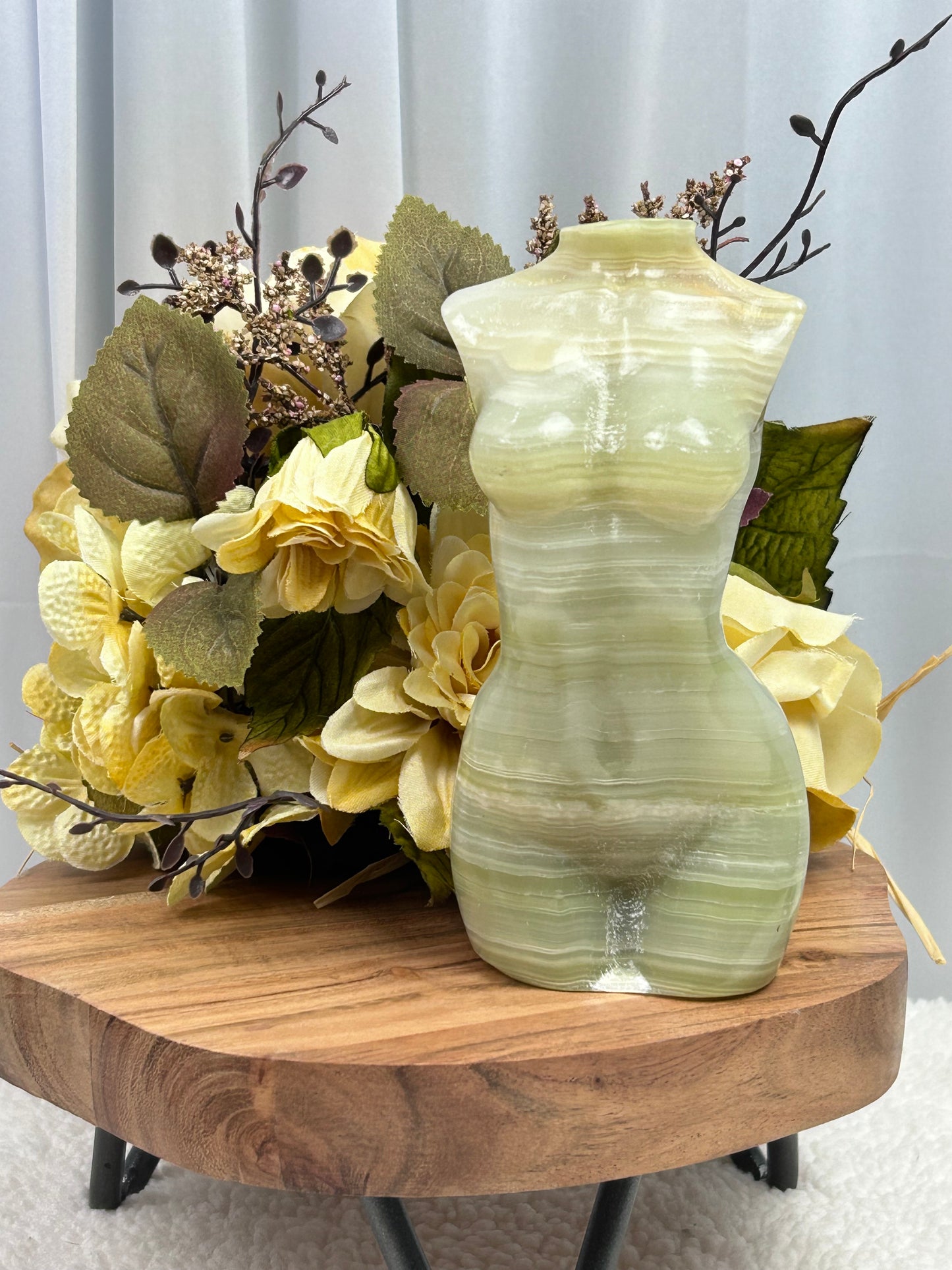 Green Onyx Torso