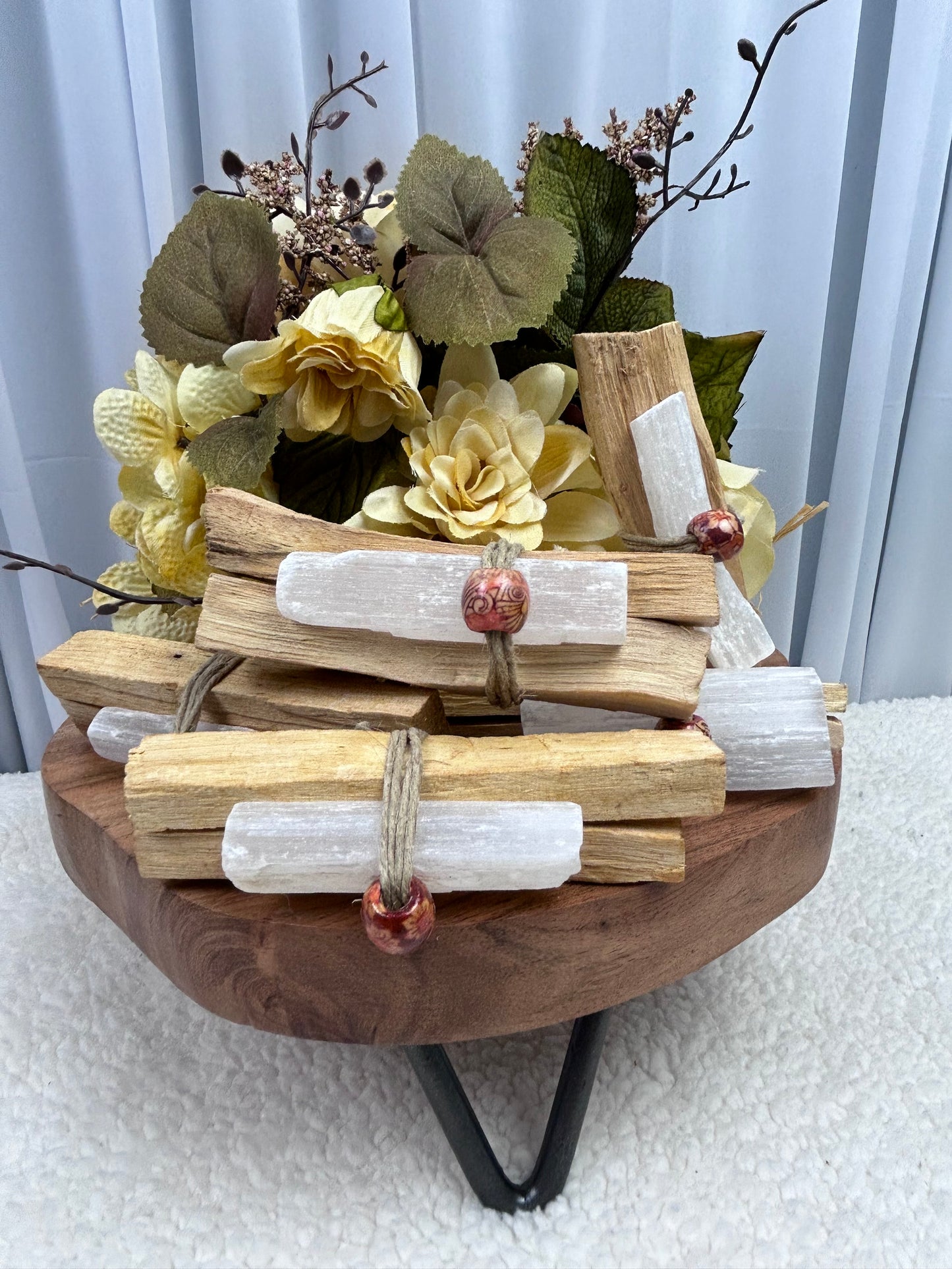 Palo Santo Selenite Bundle