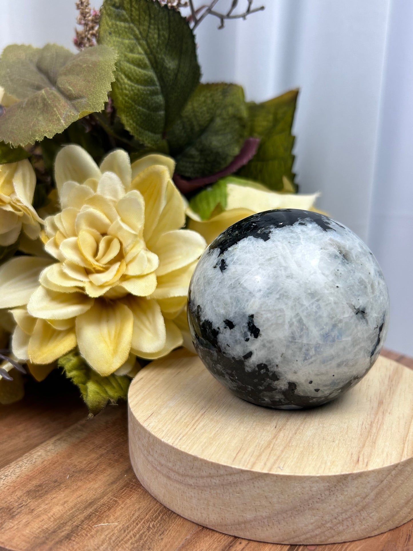 Rainbow Moonstone Sphere