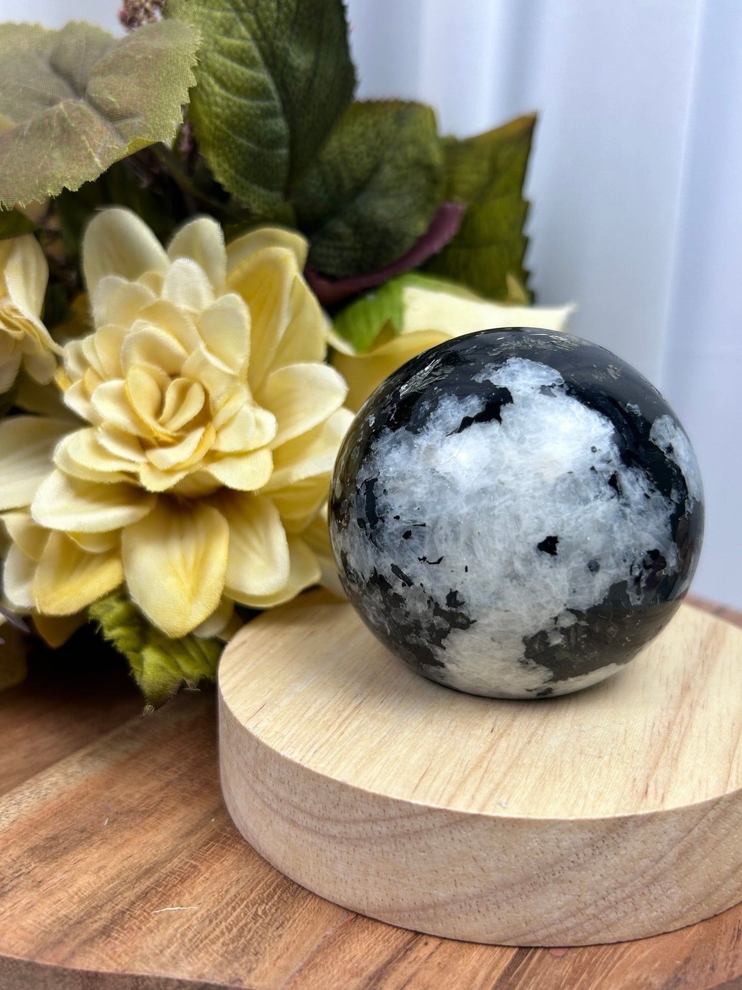 Rainbow Moonstone Sphere