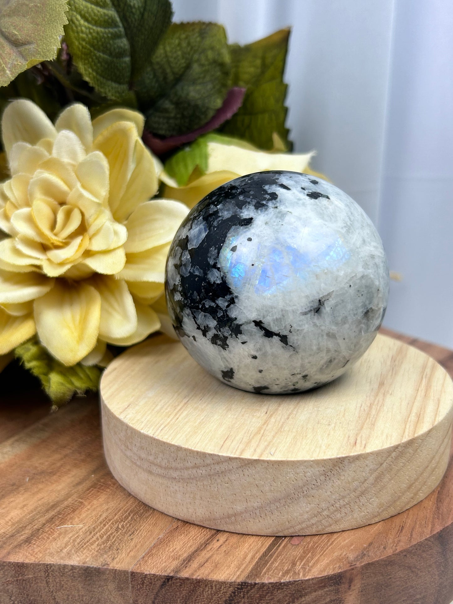 Rainbow Moonstone Sphere