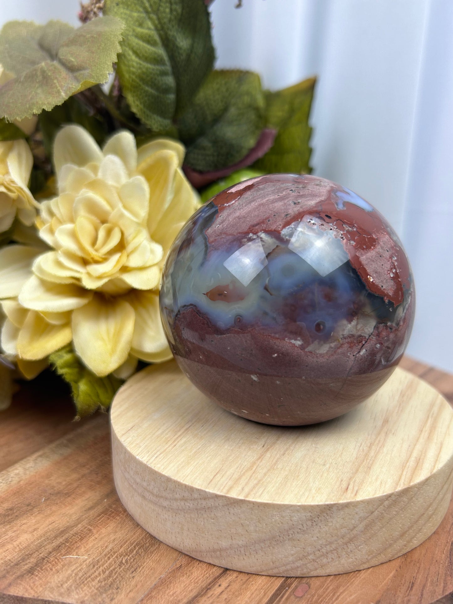Football Agate Sphere