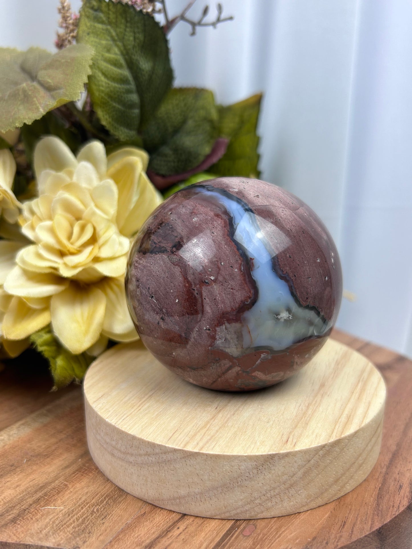 Football Agate Sphere
