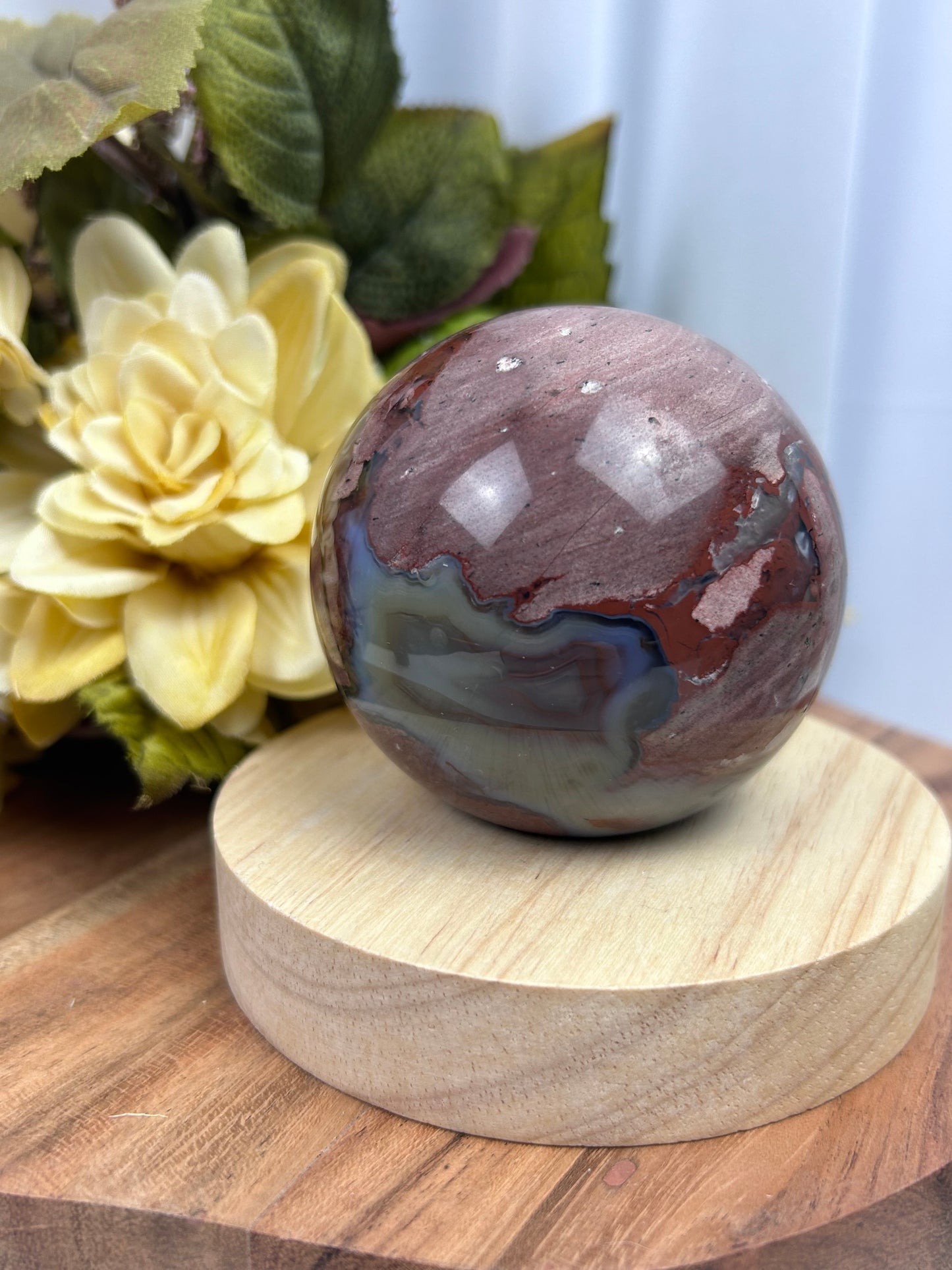 Football Agate Sphere