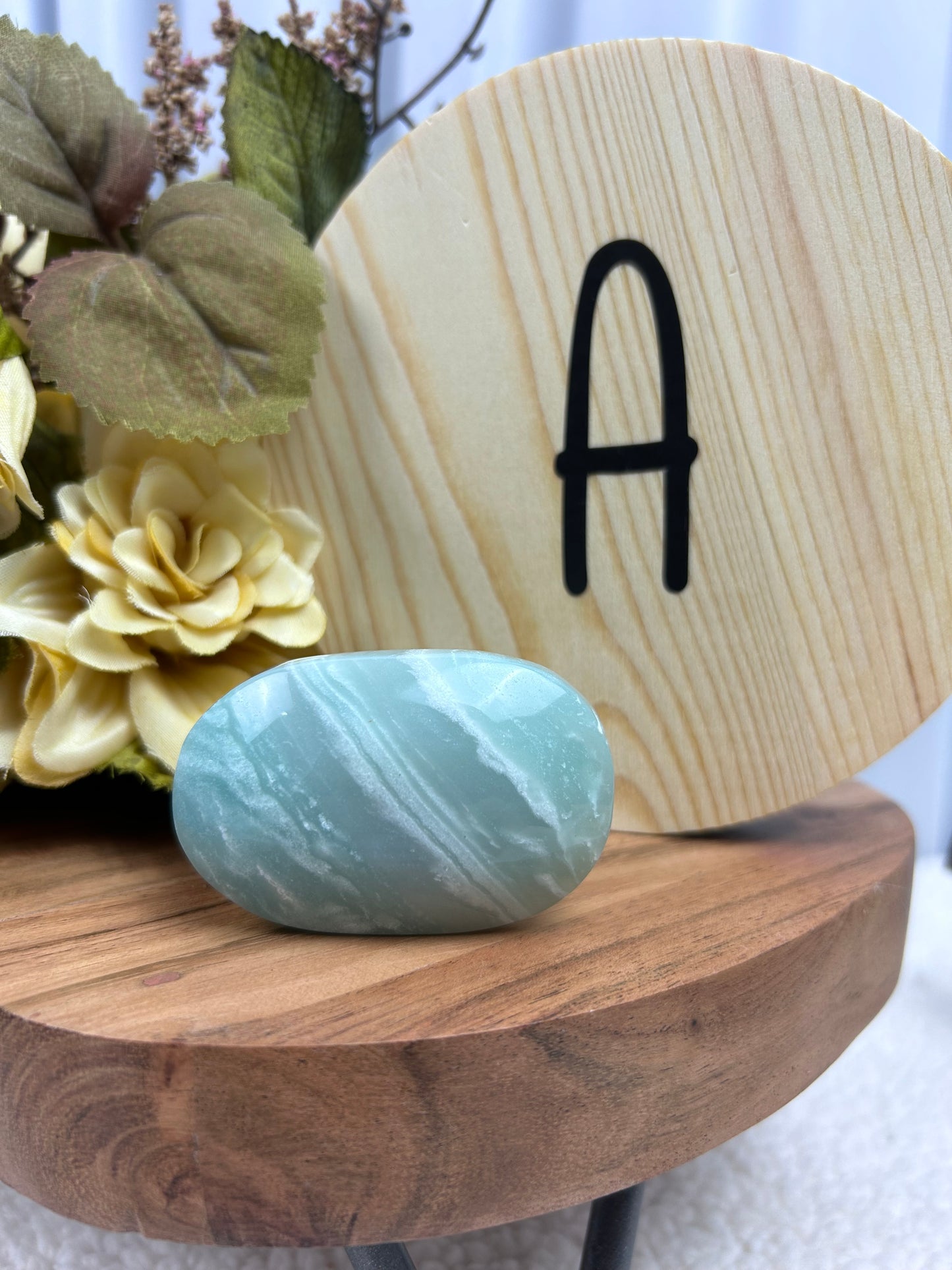 Caribbean Calcite Palm Stone A