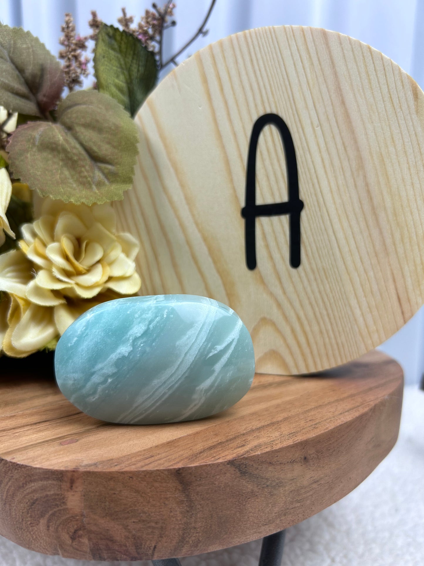 Caribbean Calcite Palm Stone A
