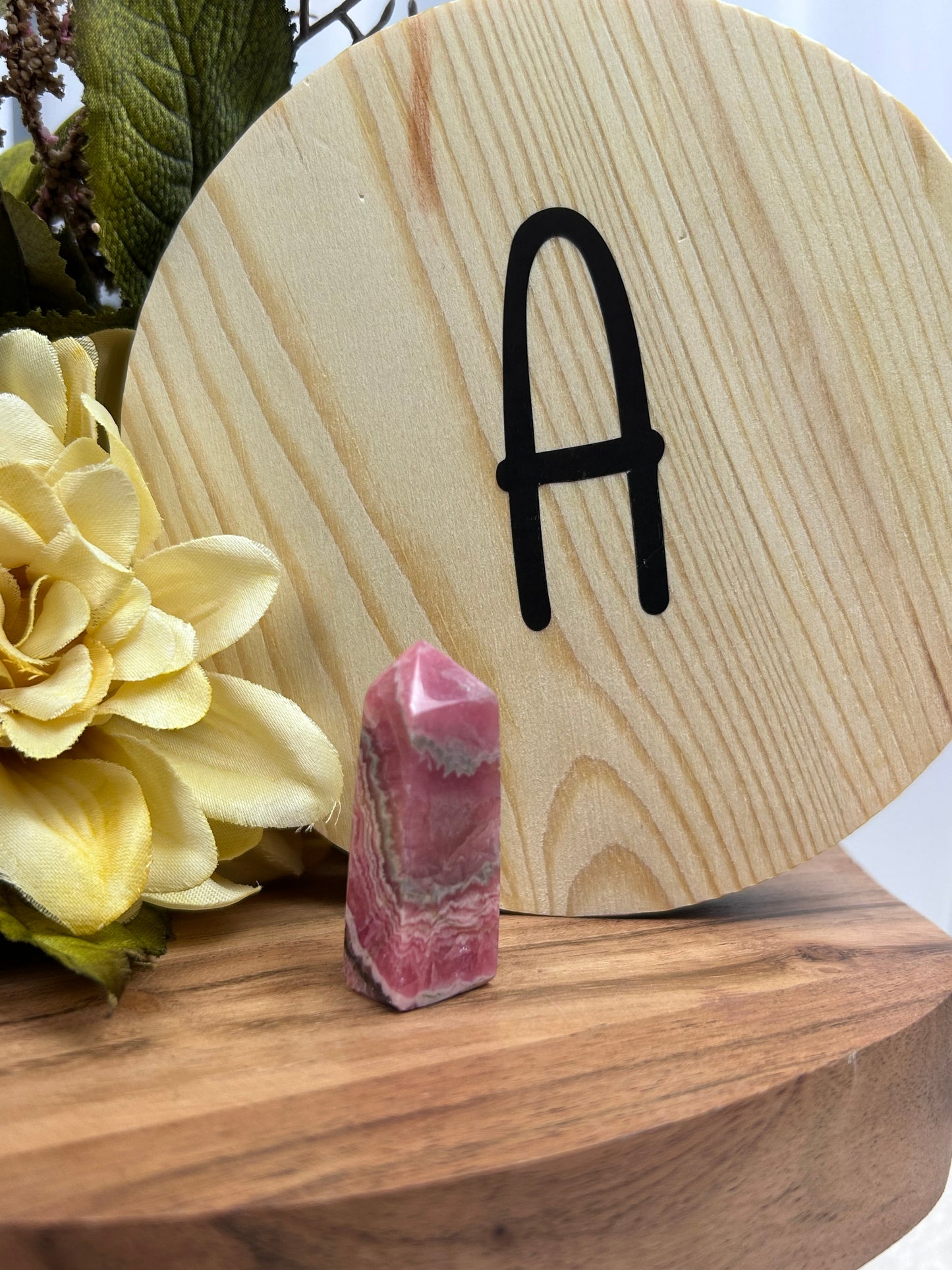 Rhodochrosite Point
