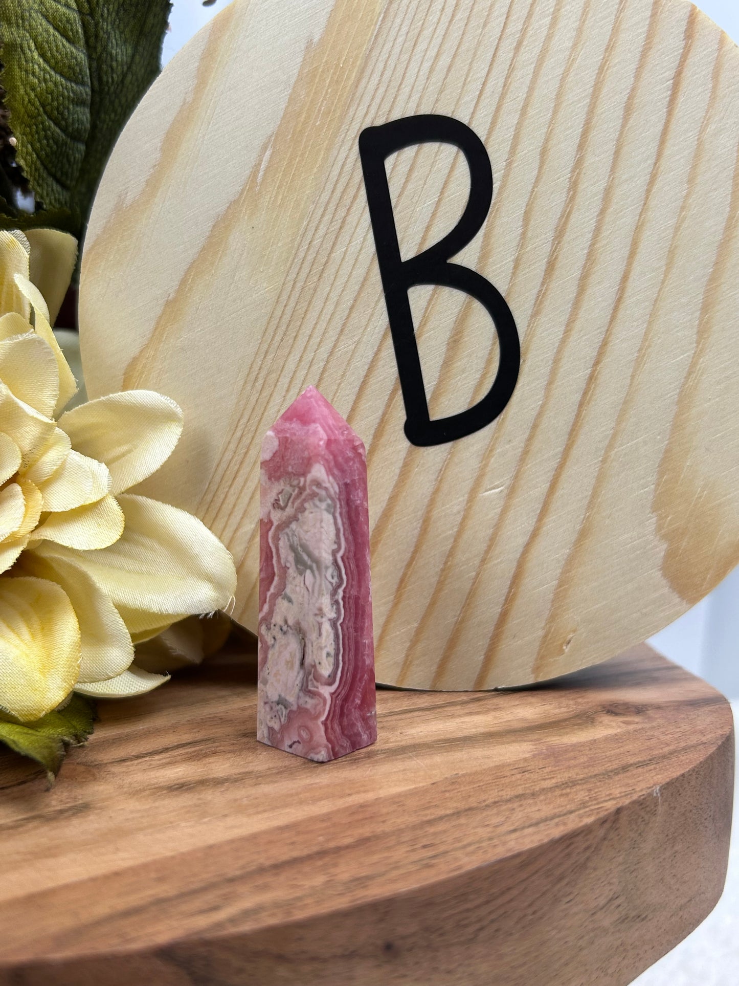 Rhodochrosite Point