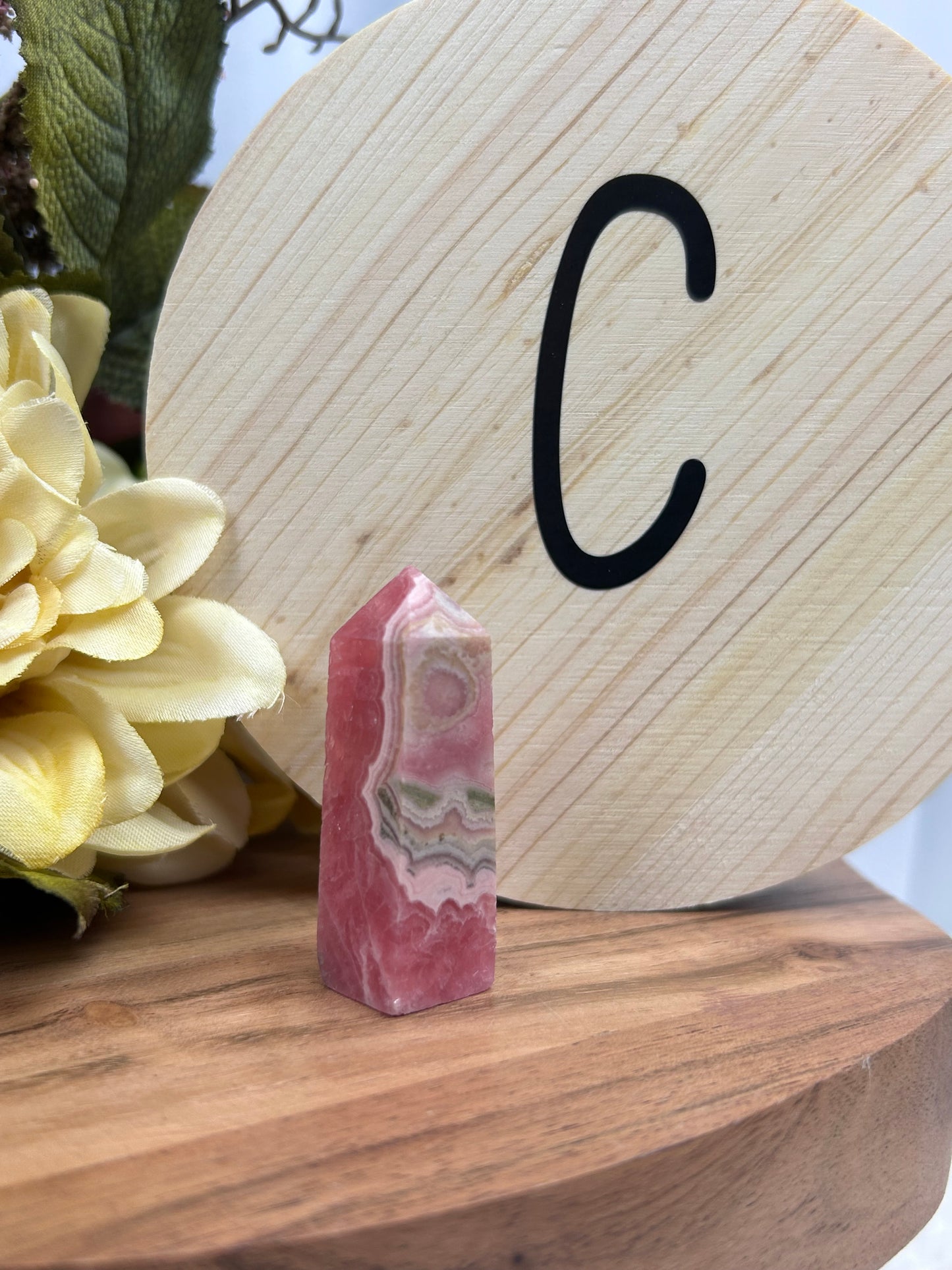 Rhodochrosite Point
