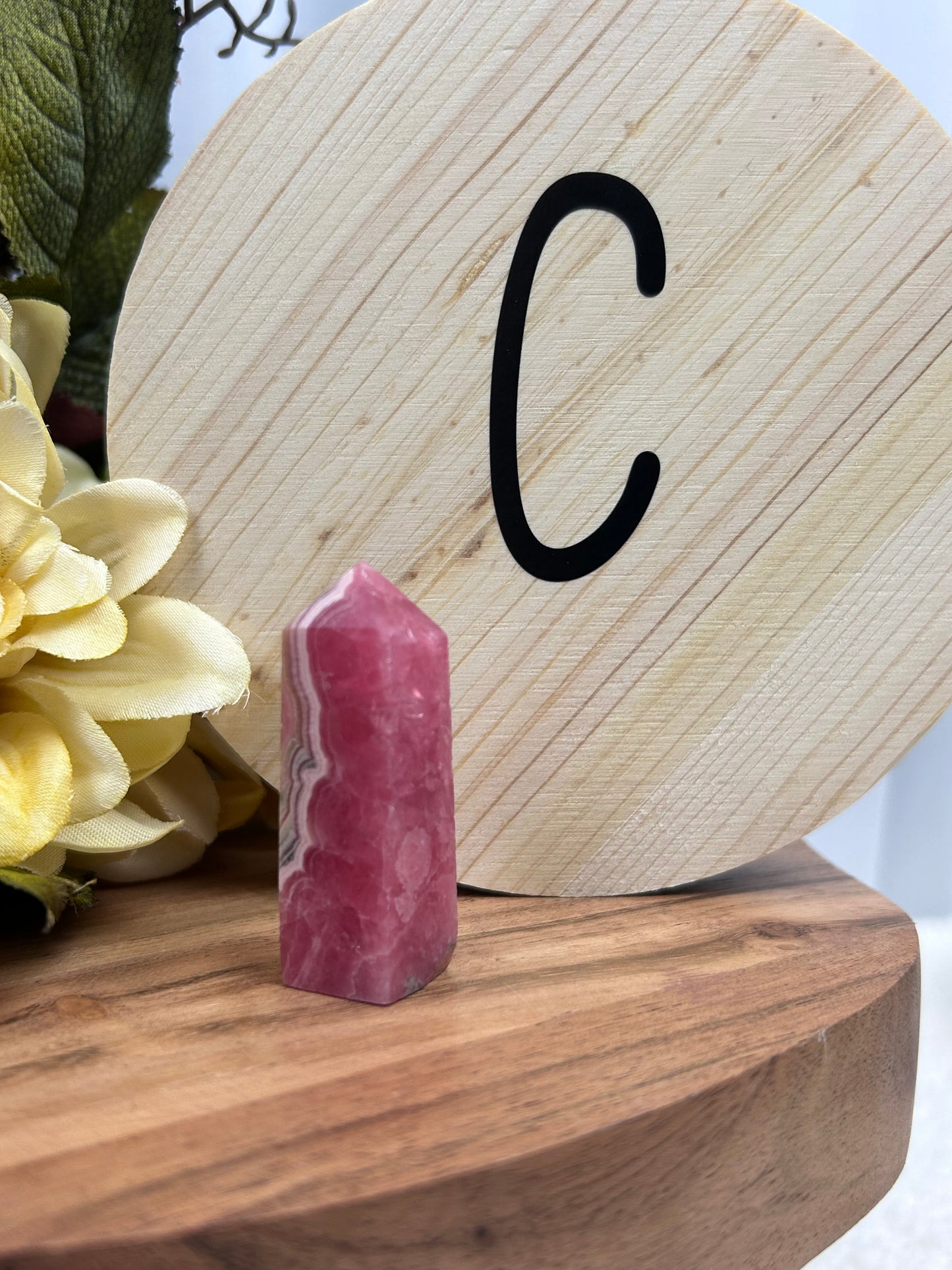 Rhodochrosite Point