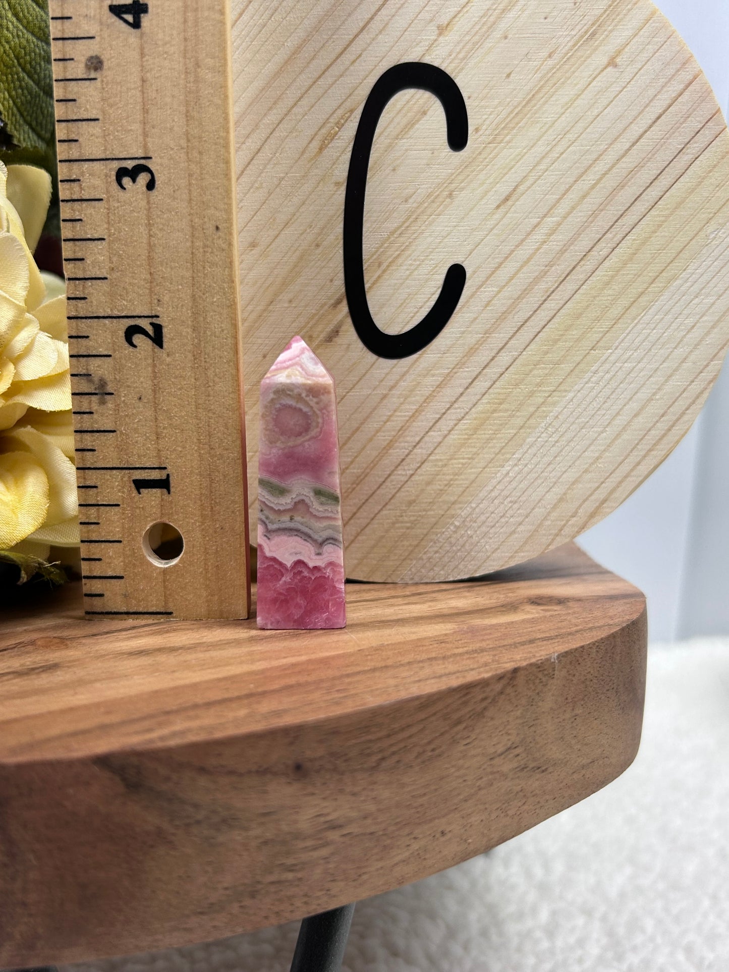 Rhodochrosite Point