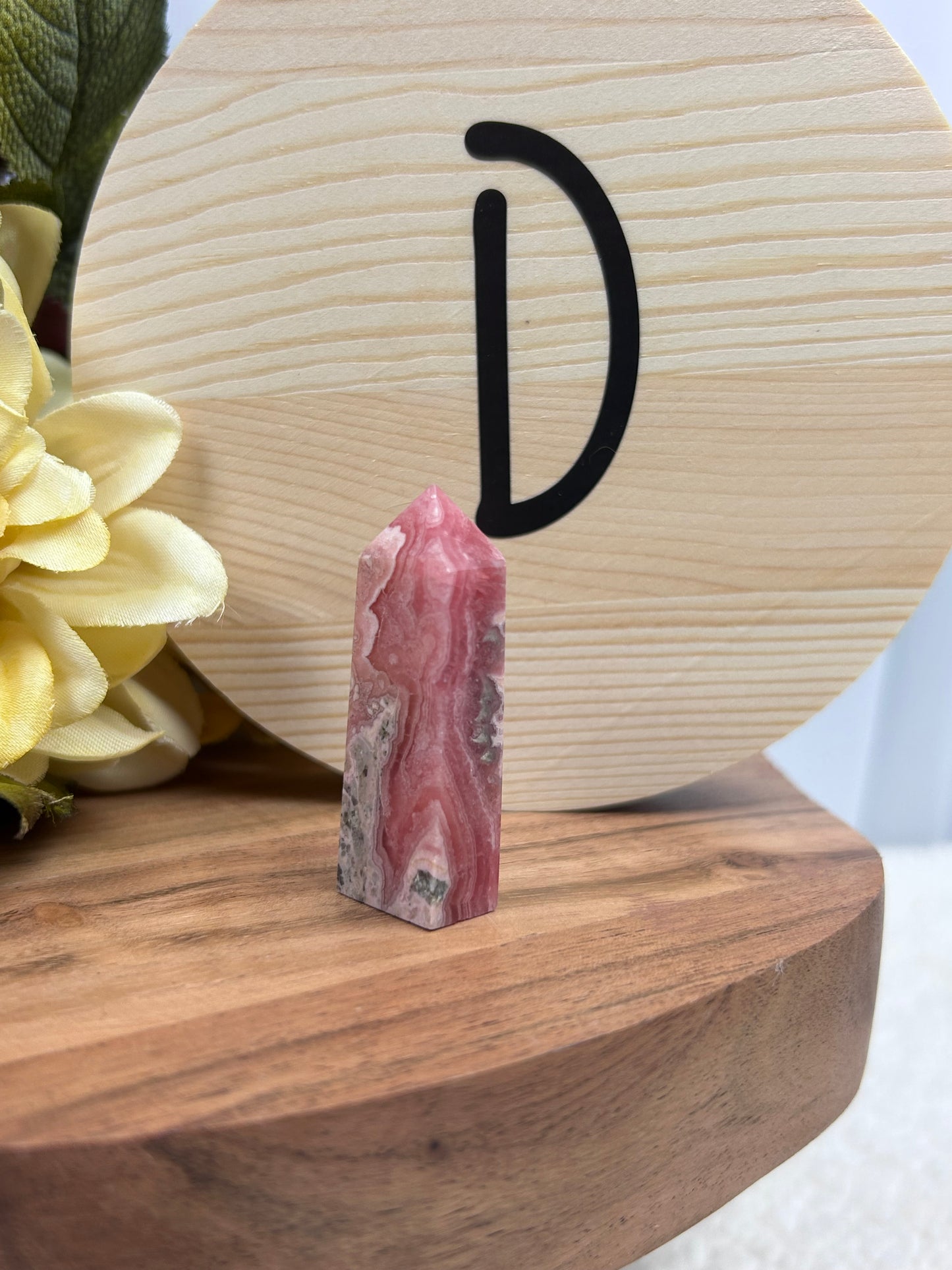 Rhodochrosite Point