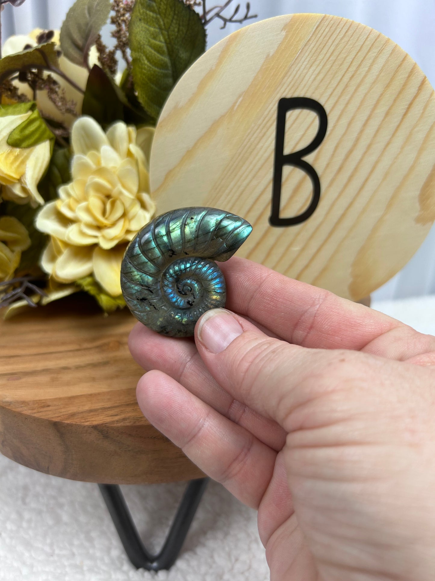 Labradorite Carving