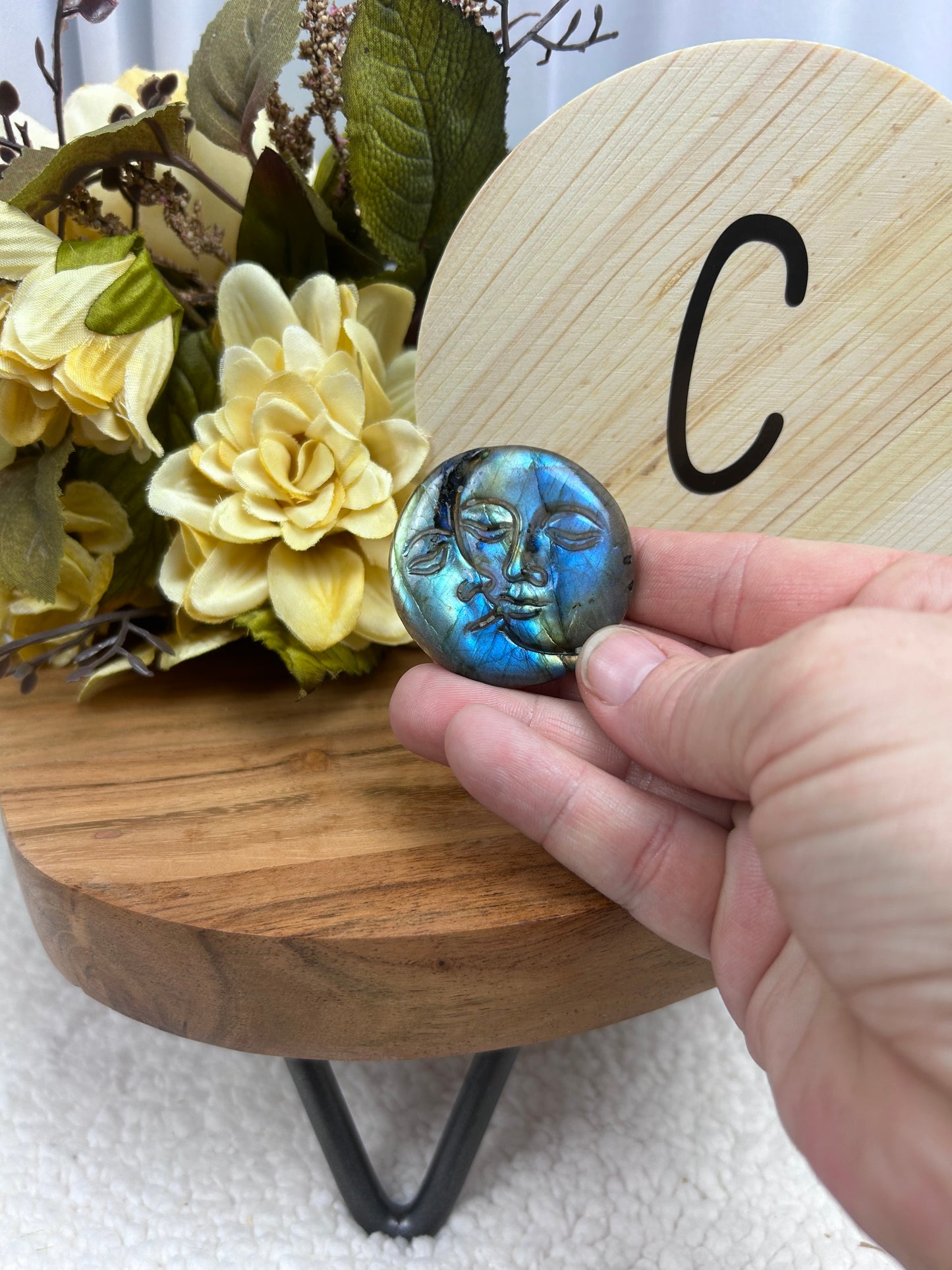Labradorite Carving