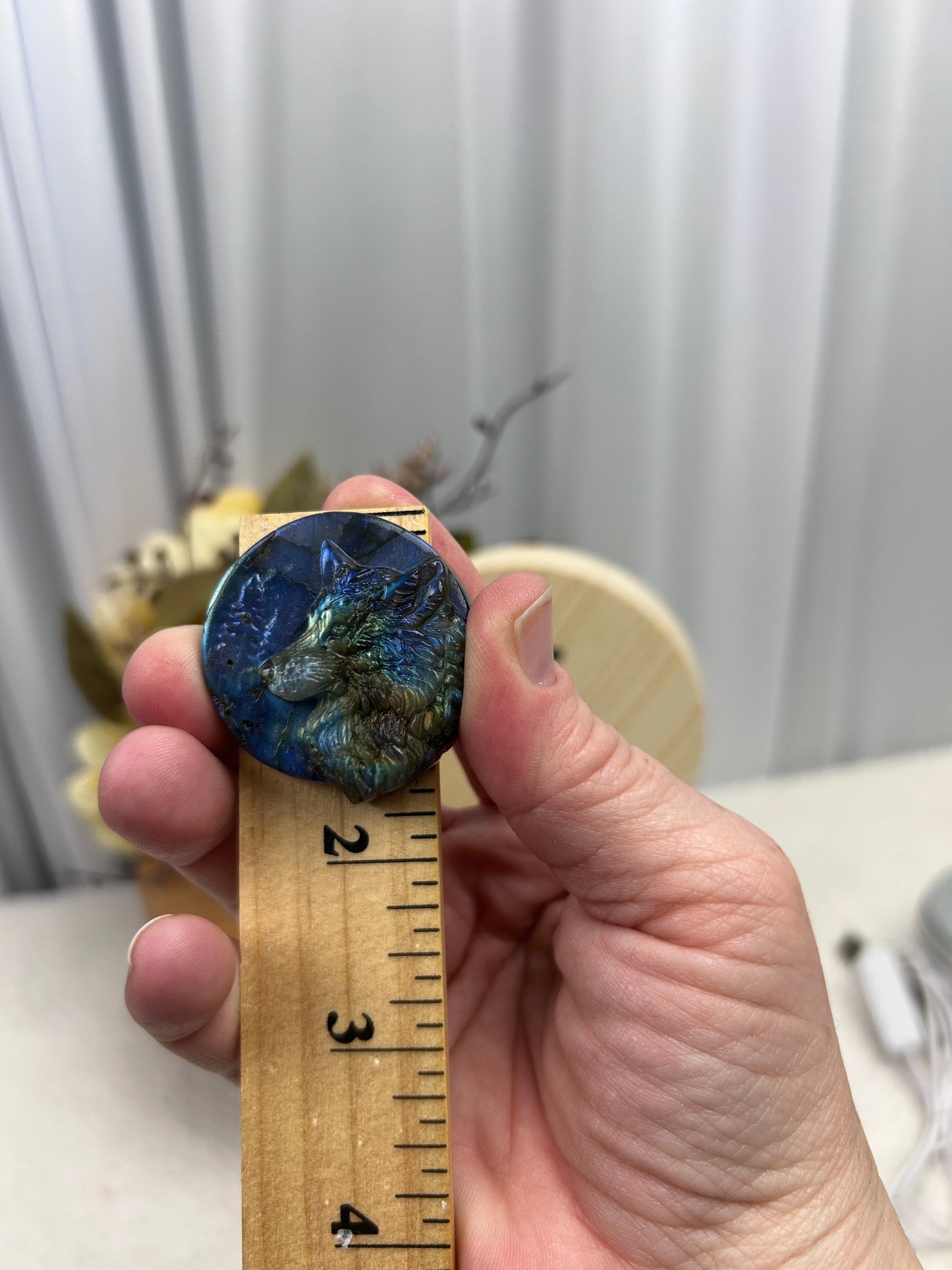 Labradorite Carving