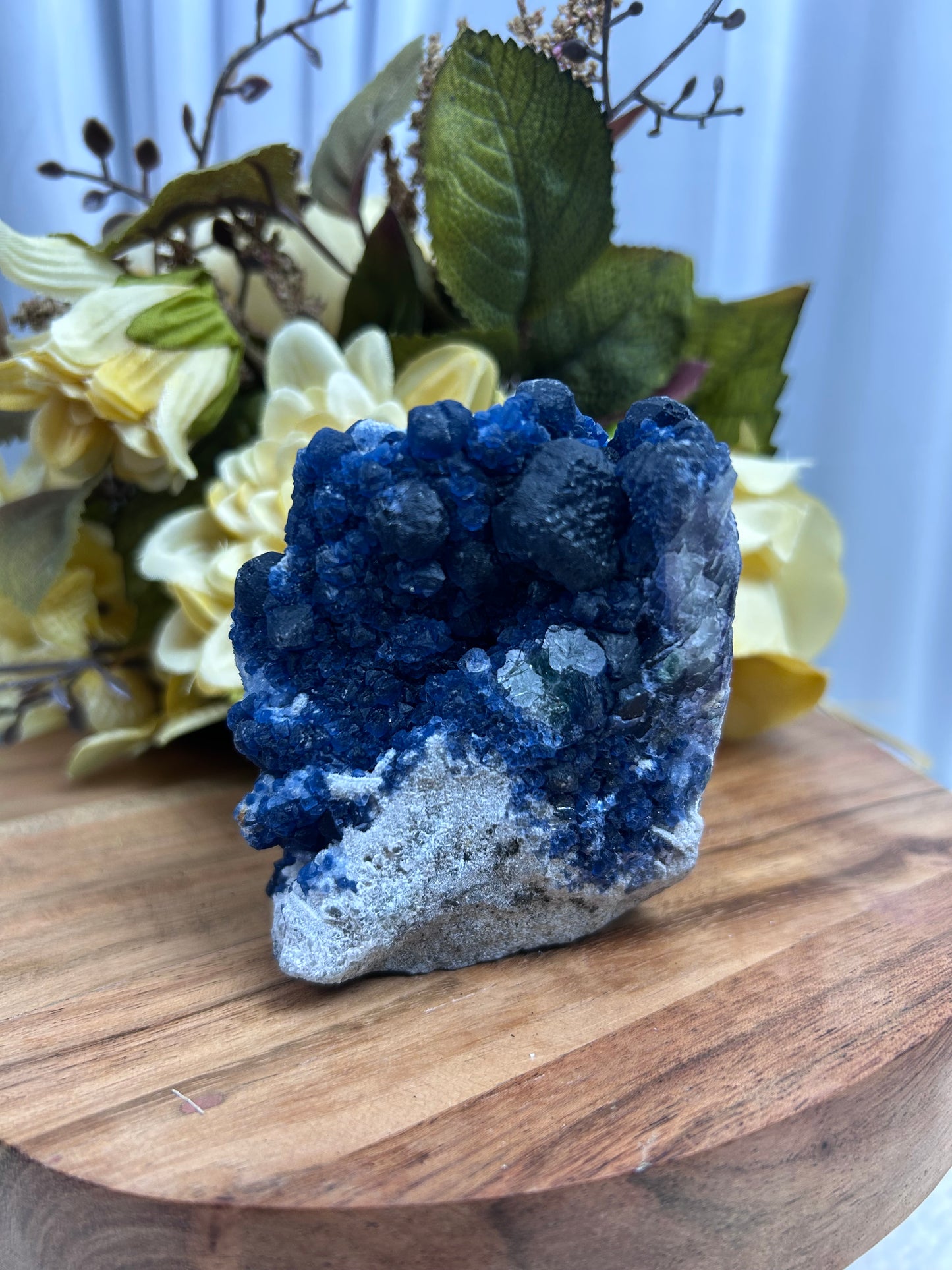 Blueberry Fluorite Specimen