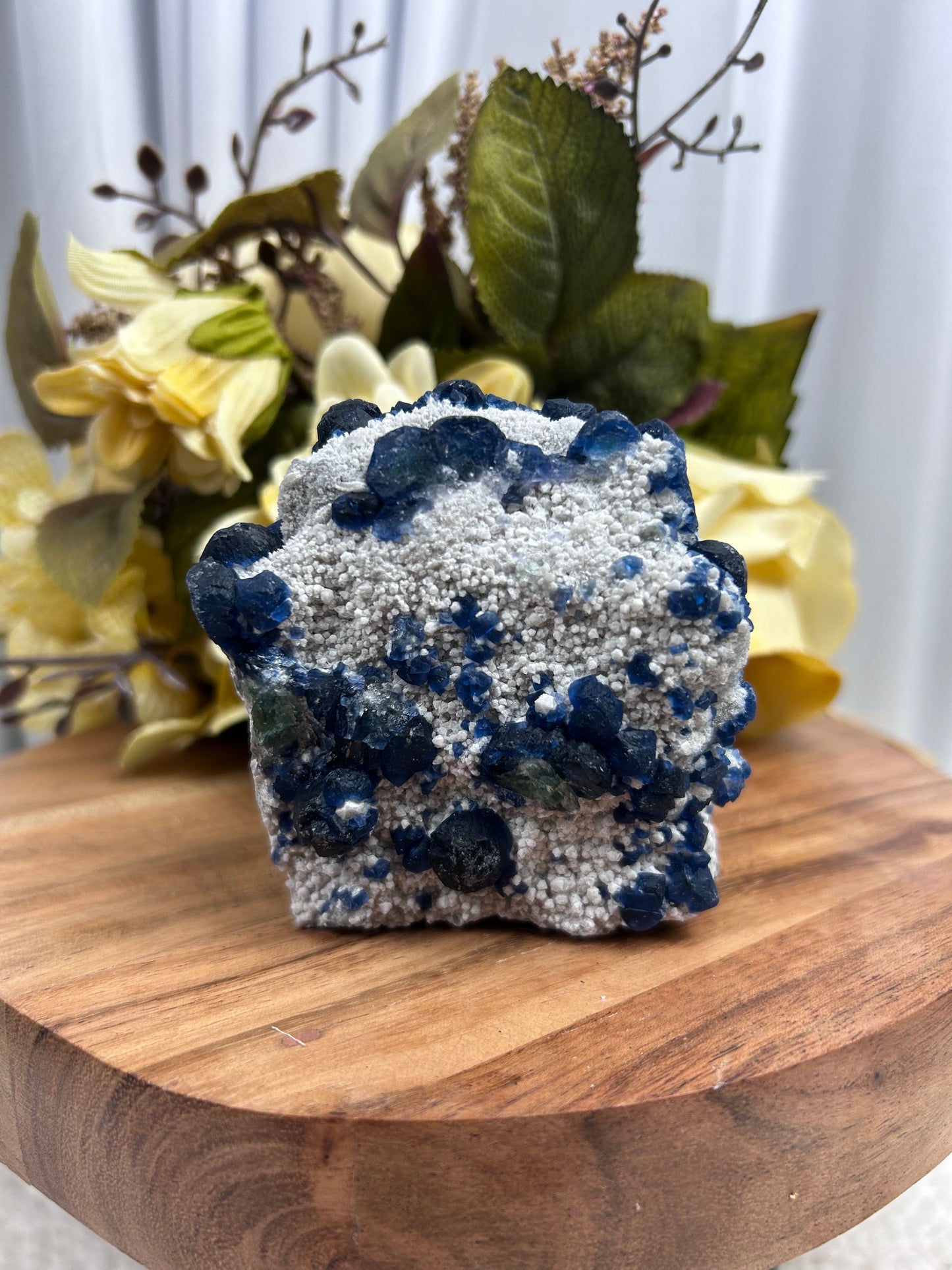 Blueberry Fluorite Specimen