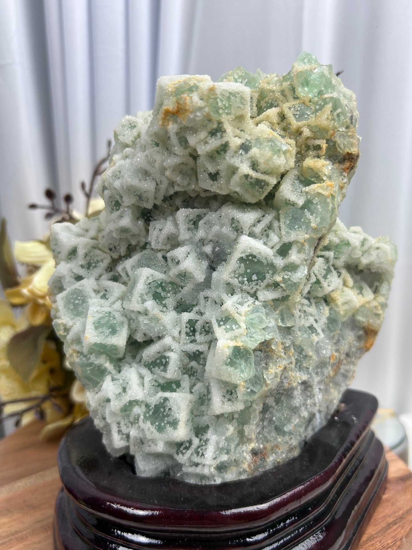 Sugared Fluorite Specimen