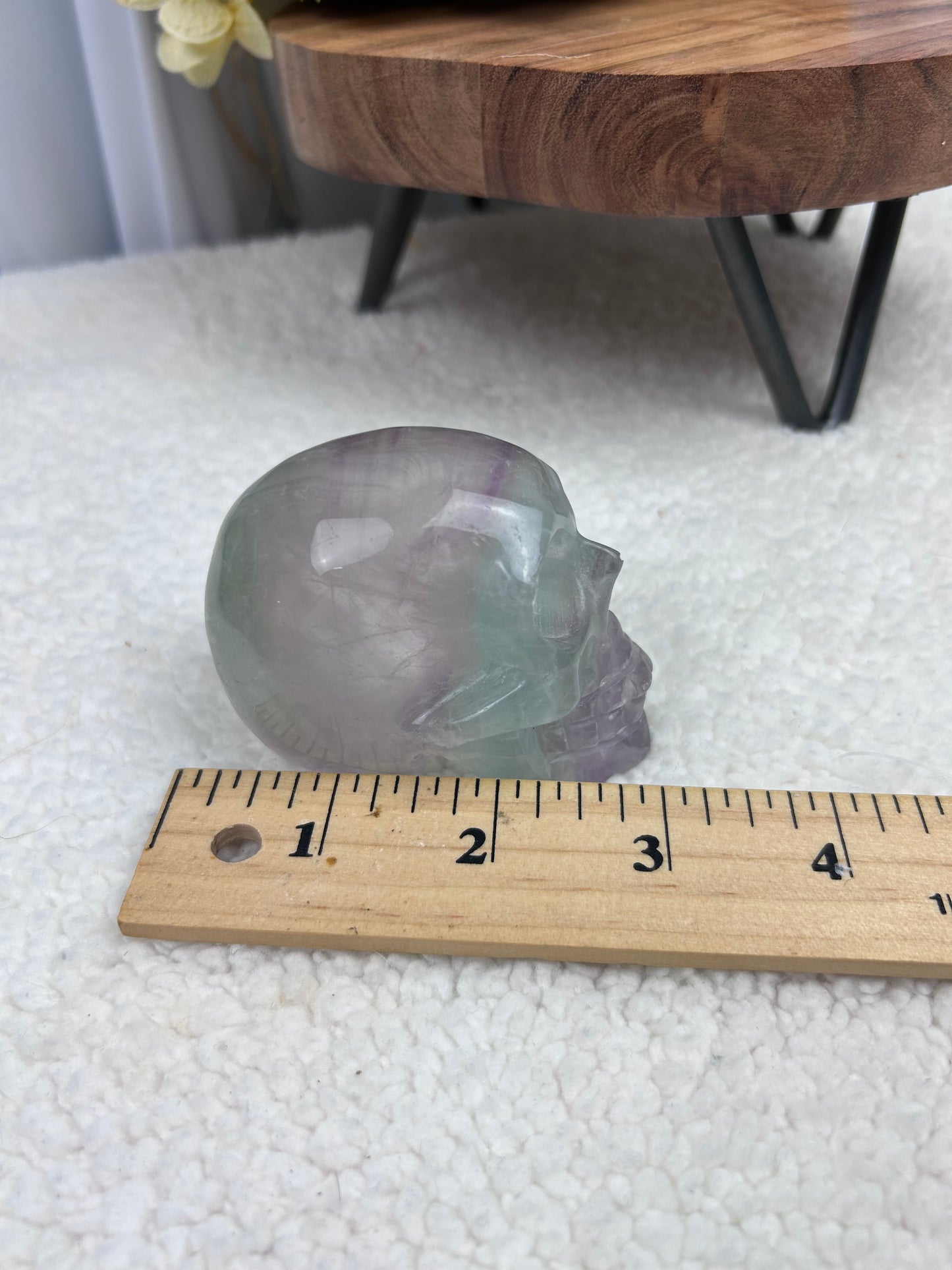Fluorite Skull