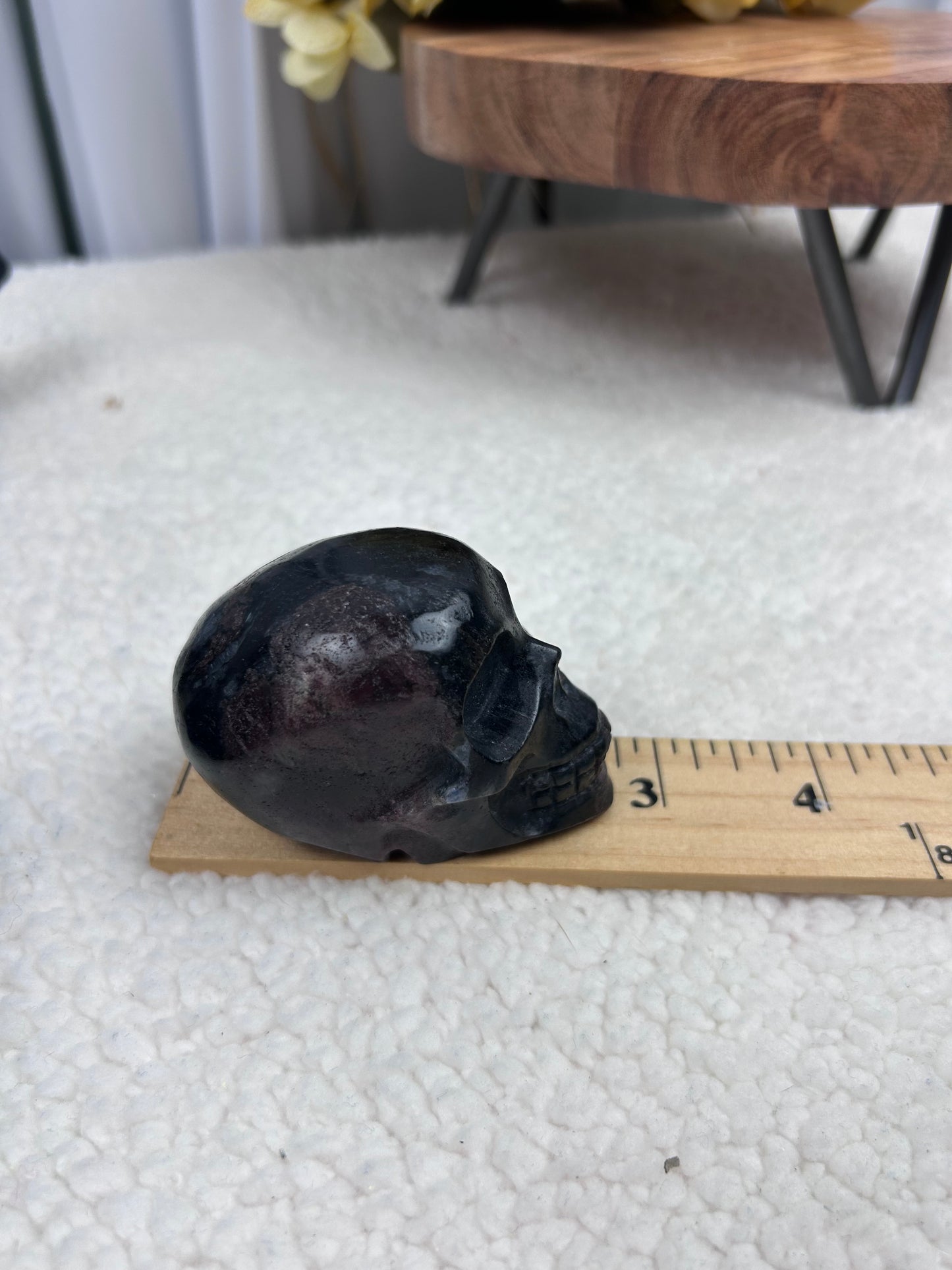 Garnet Skull