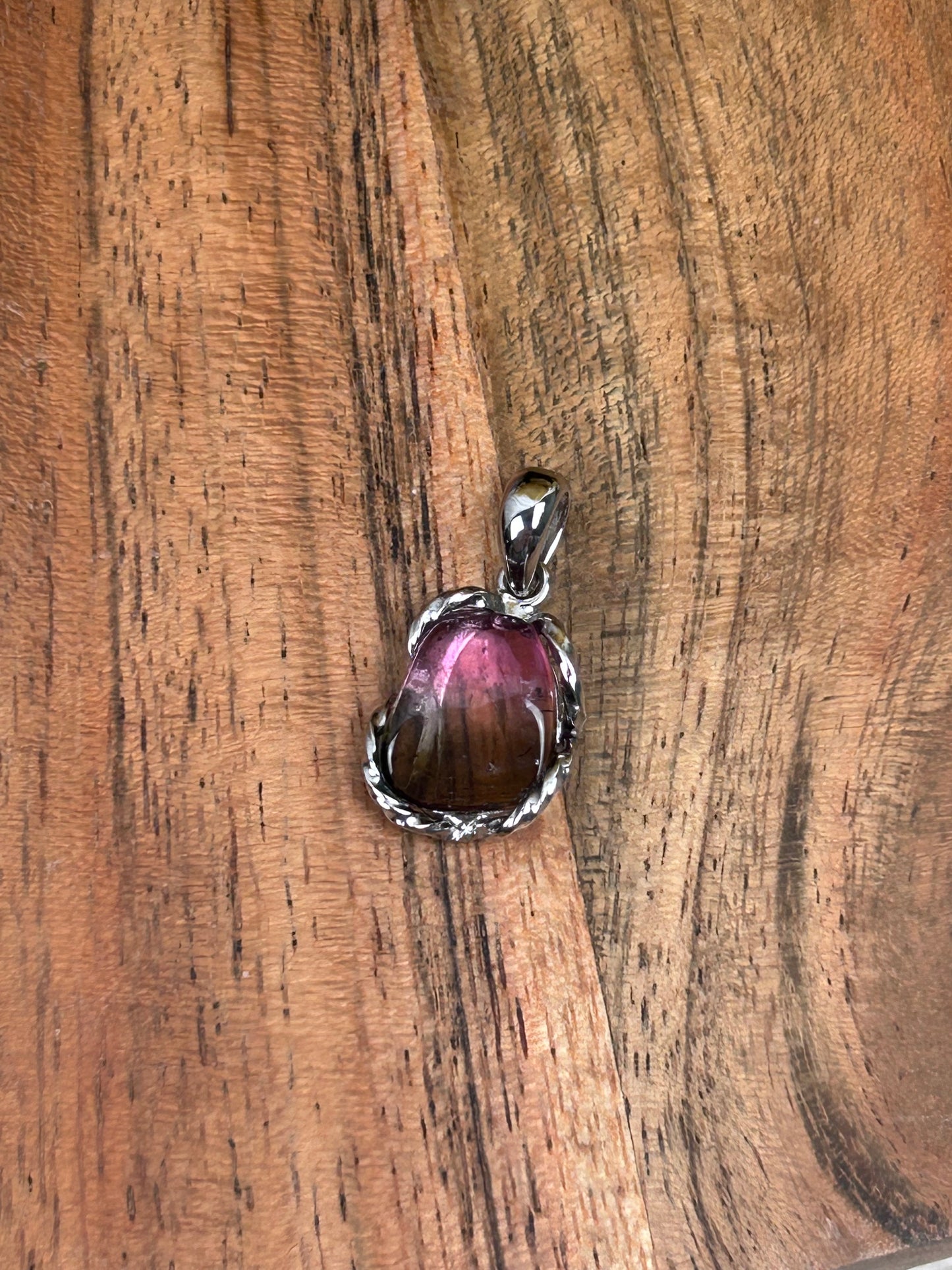 Watermelon Tourmaline Pendant