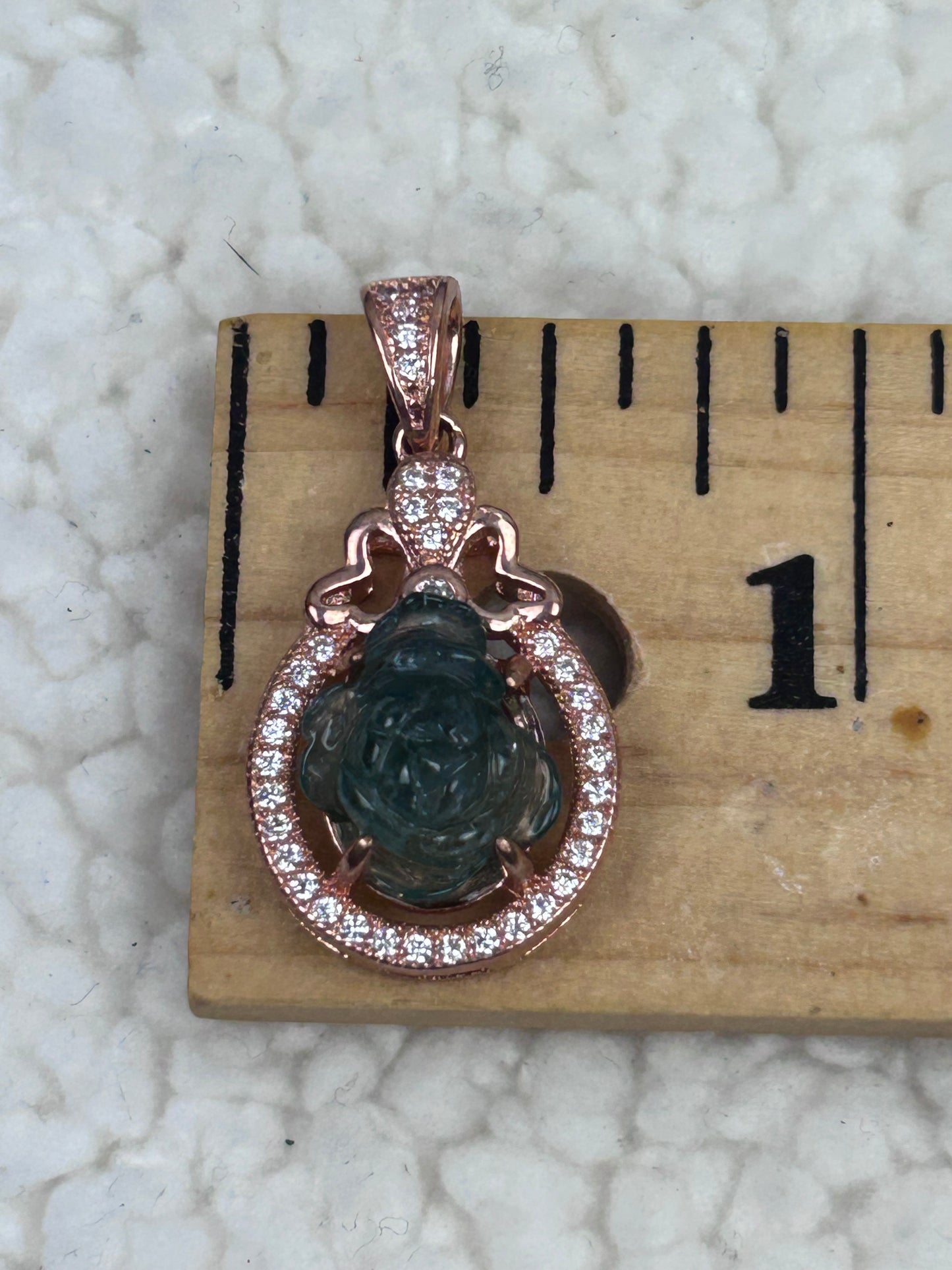 Blue Tourmaline Pendant