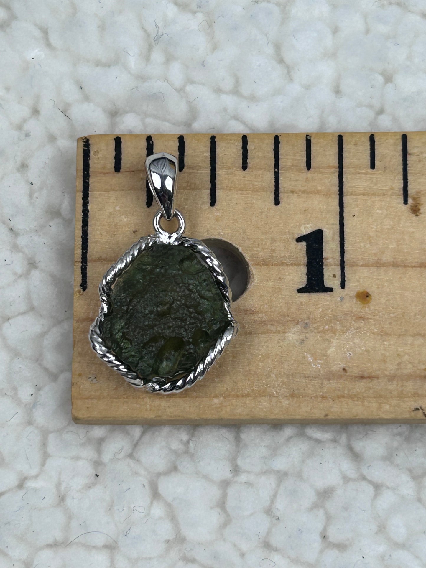 Moldavite Pendant