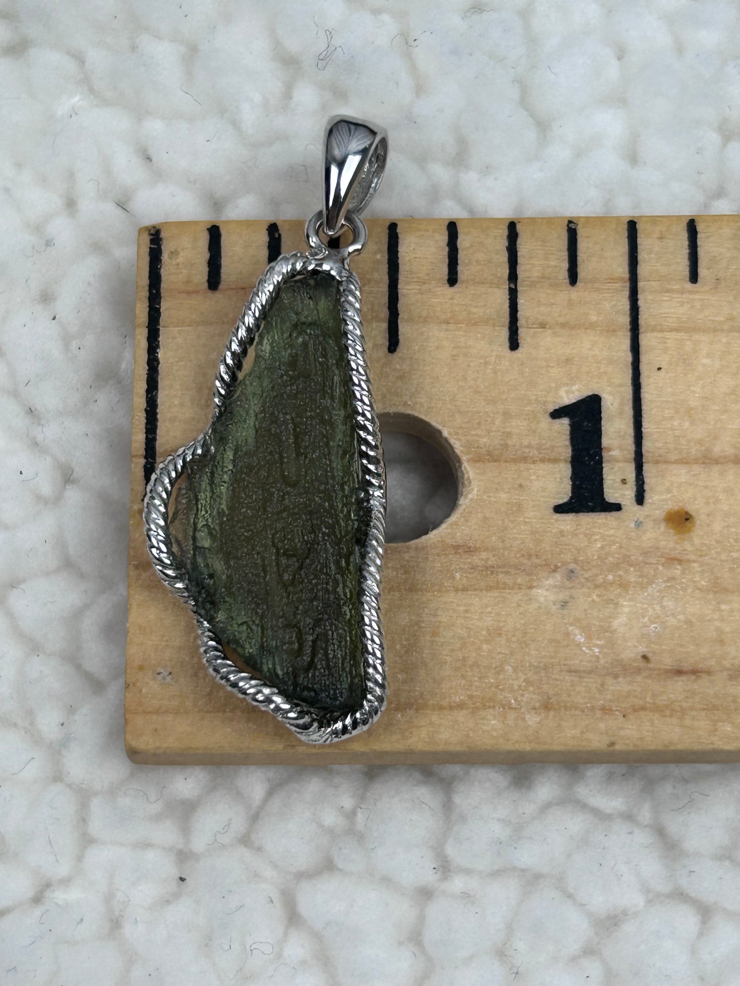 Moldavite Pendant