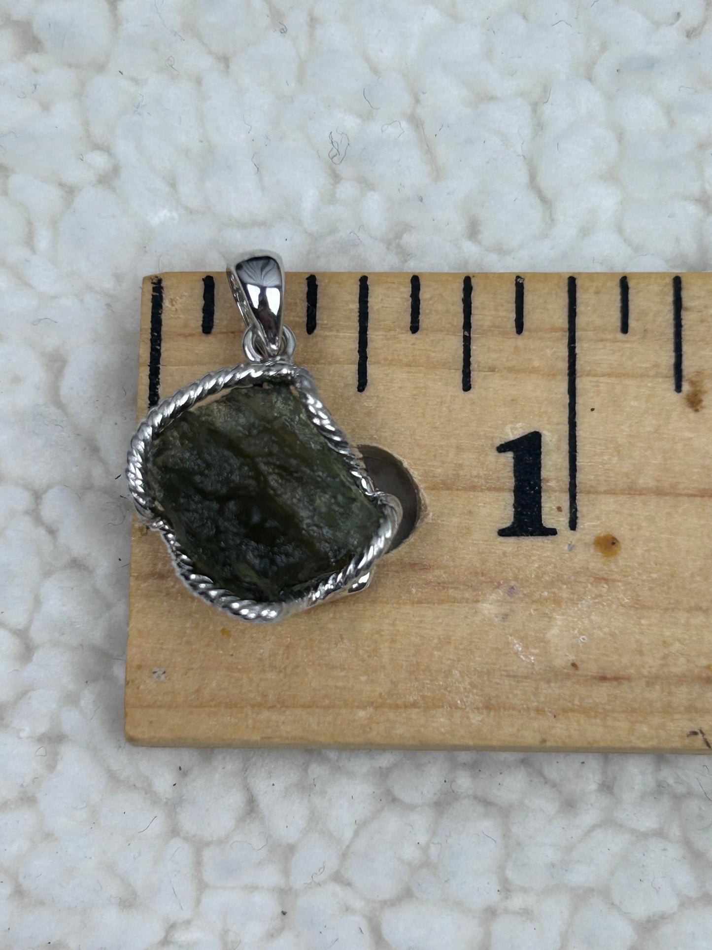 Moldavite Pendant
