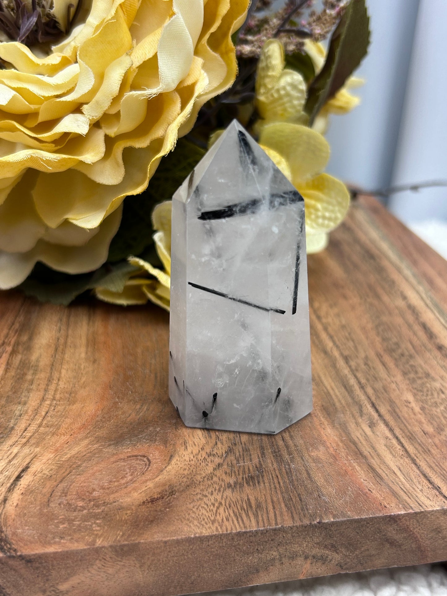 Tourmaline Quartz Point