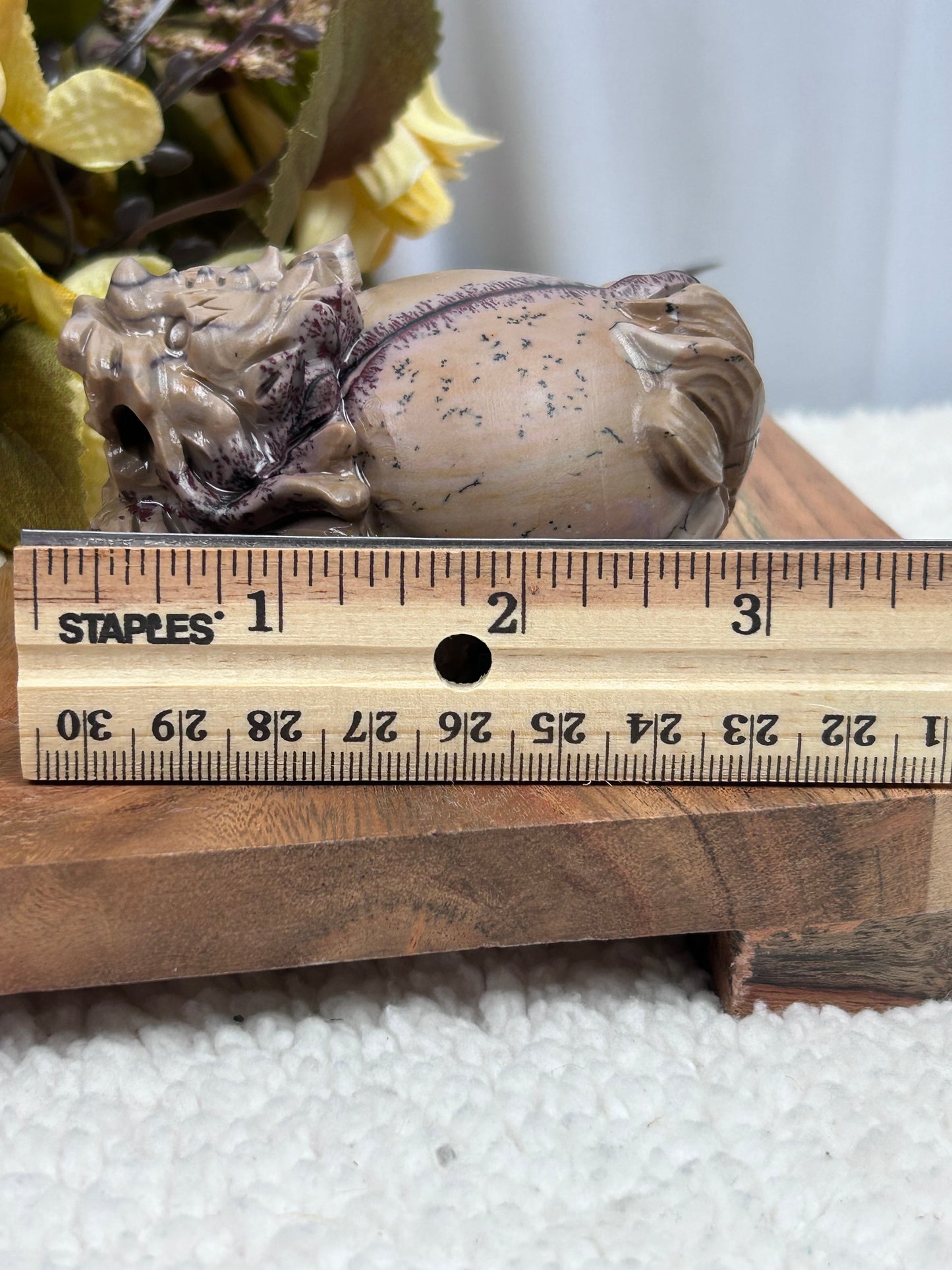 Dendritic Jasper Dragon Turtle