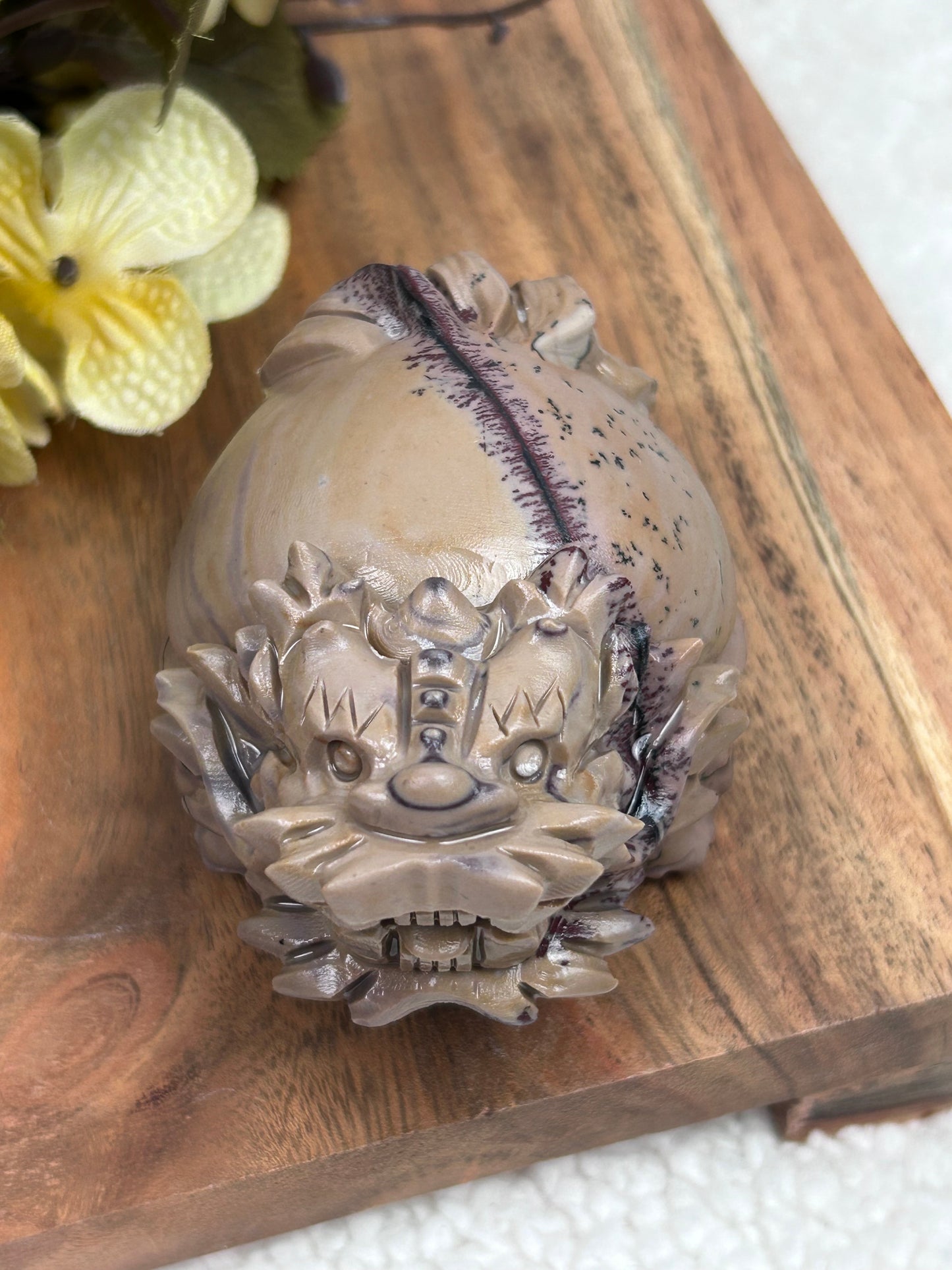 Dendritic Jasper Dragon Turtle