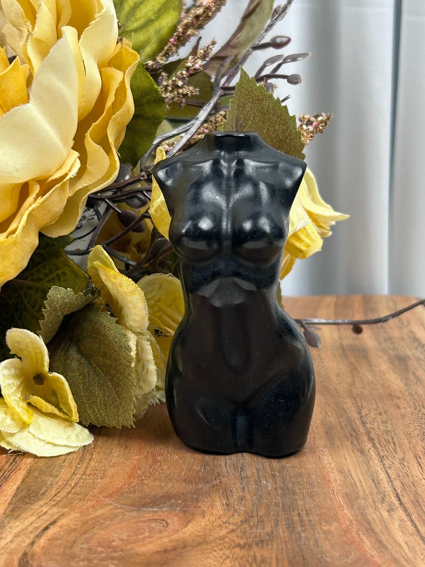 Black Obsidian Torso