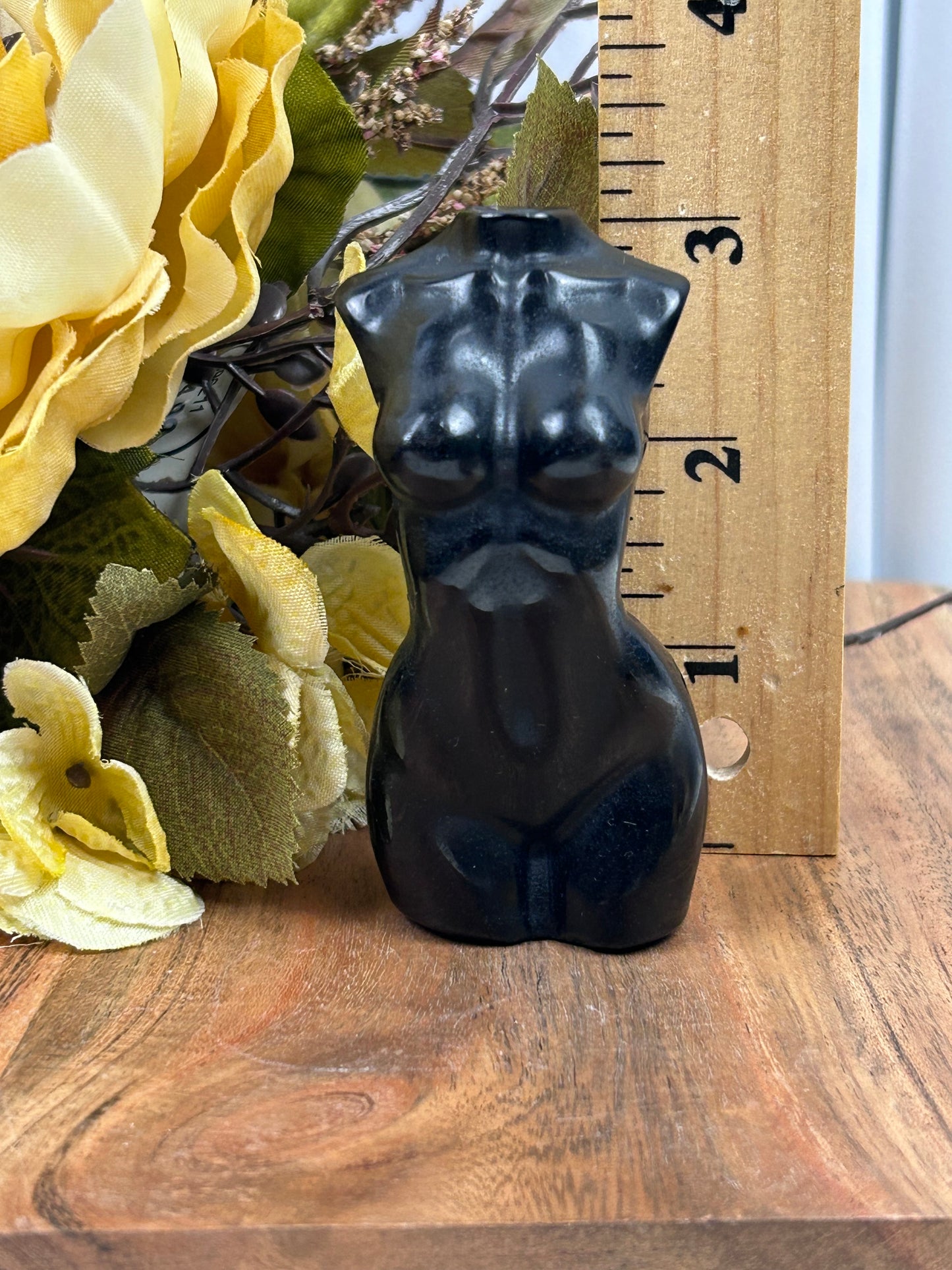 Black Obsidian Torso