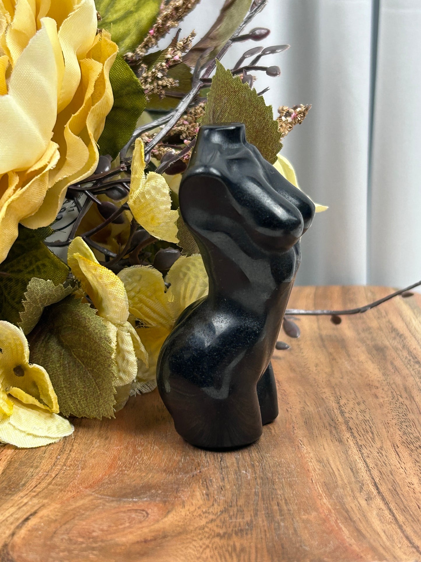 Black Obsidian Torso