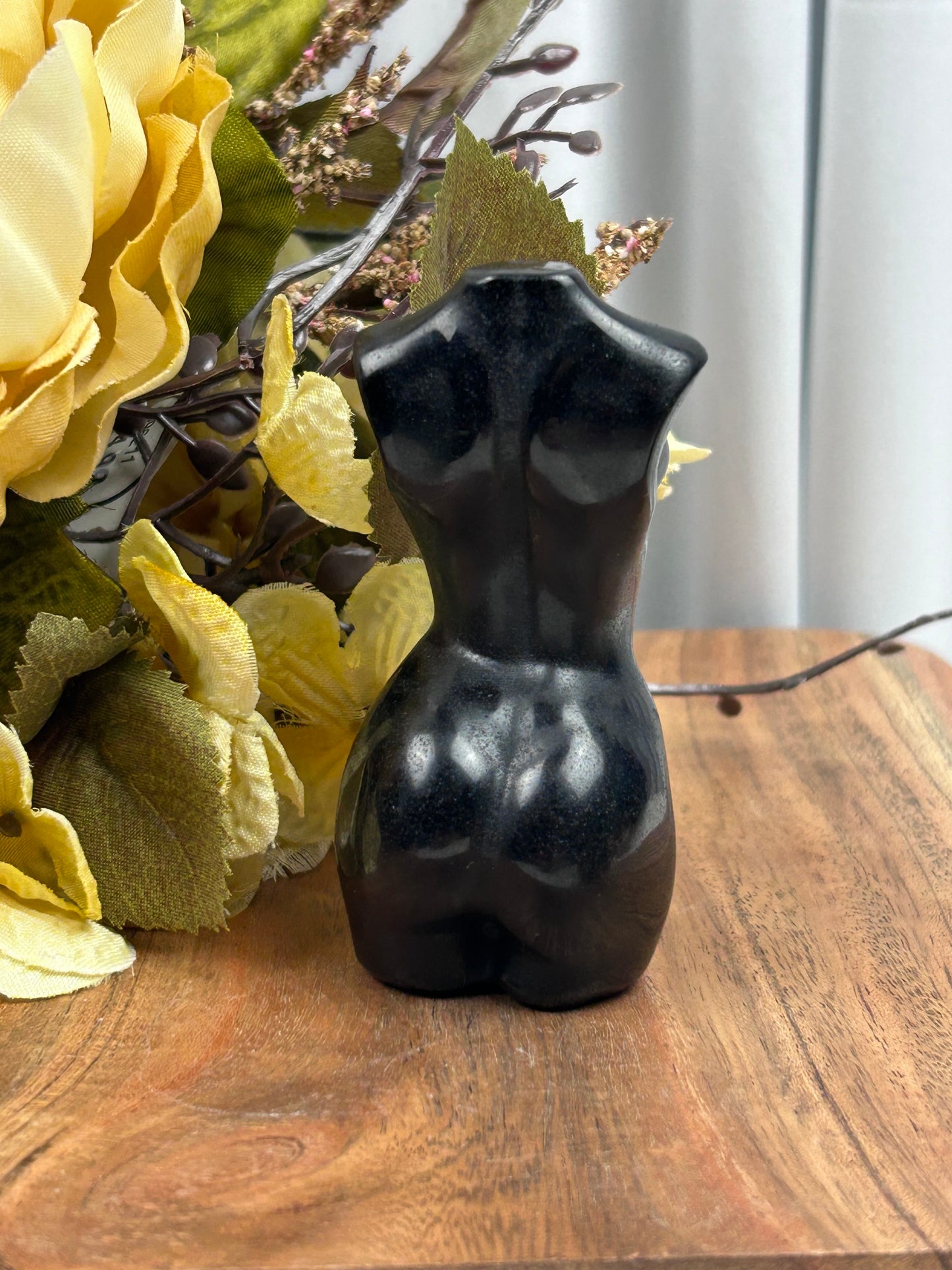 Black Obsidian Torso