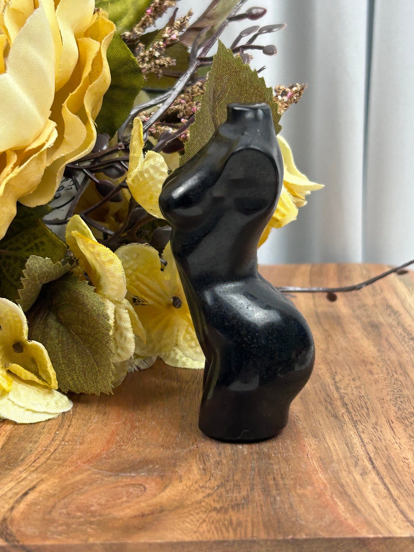Black Obsidian Torso