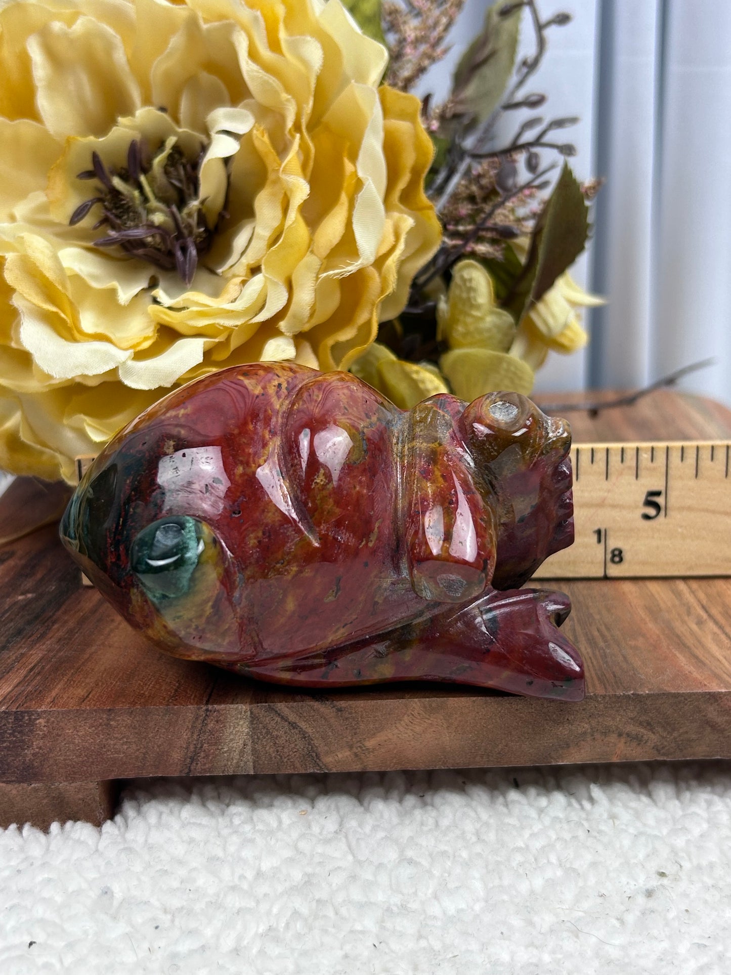 Sea Jasper Anatomical Heart