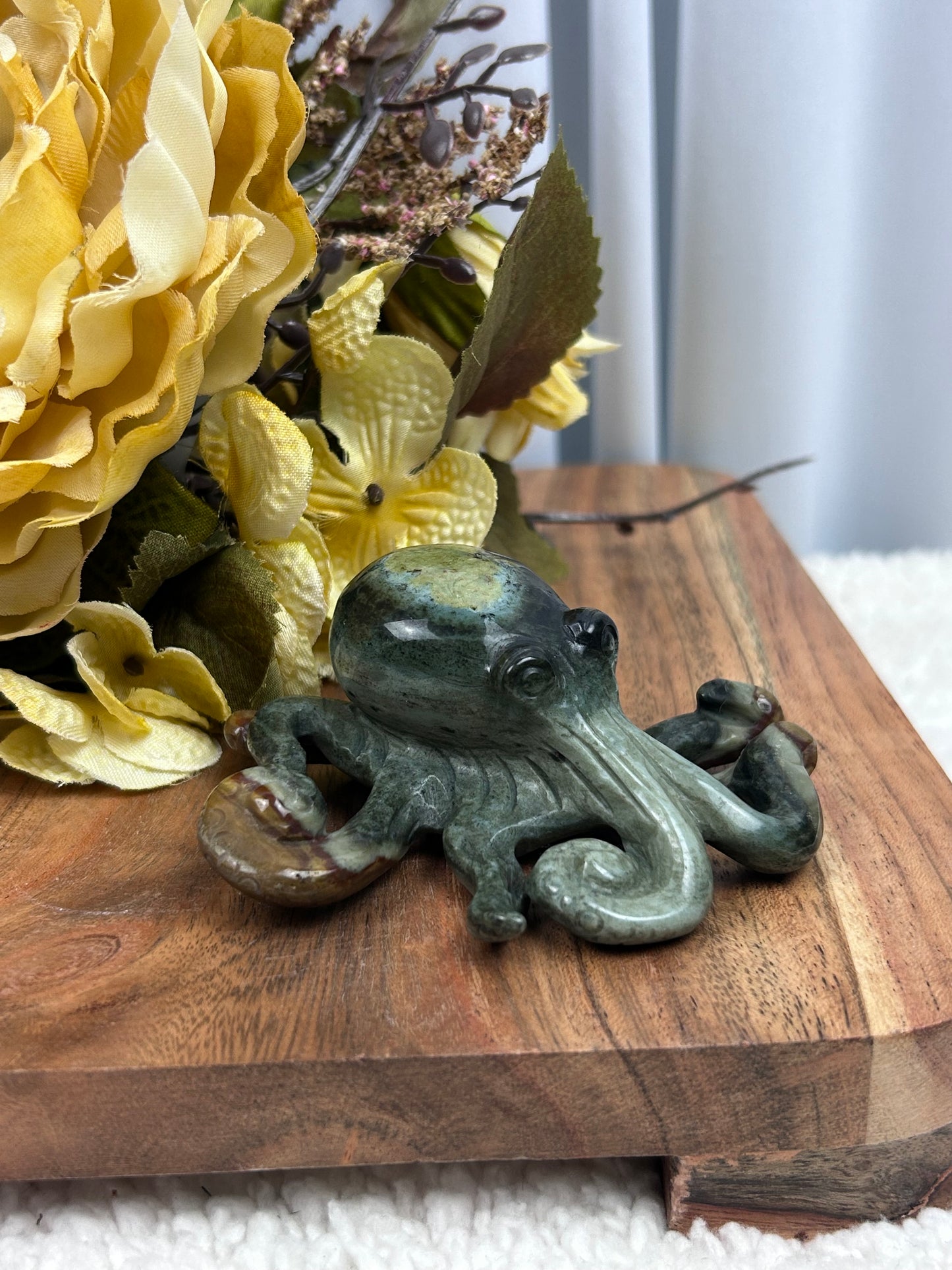 Polychrome Jasper Octopus