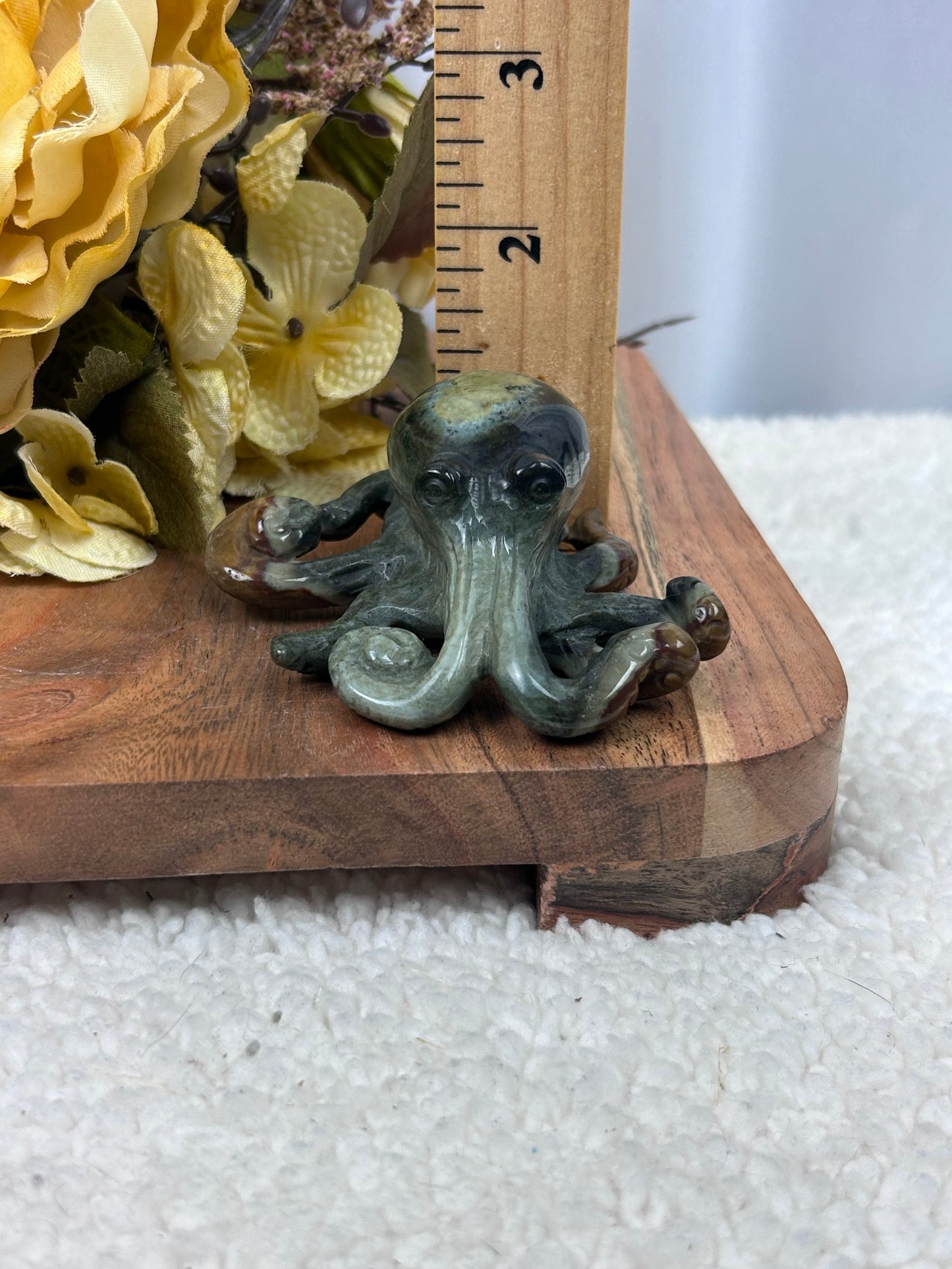 Polychrome Jasper Octopus