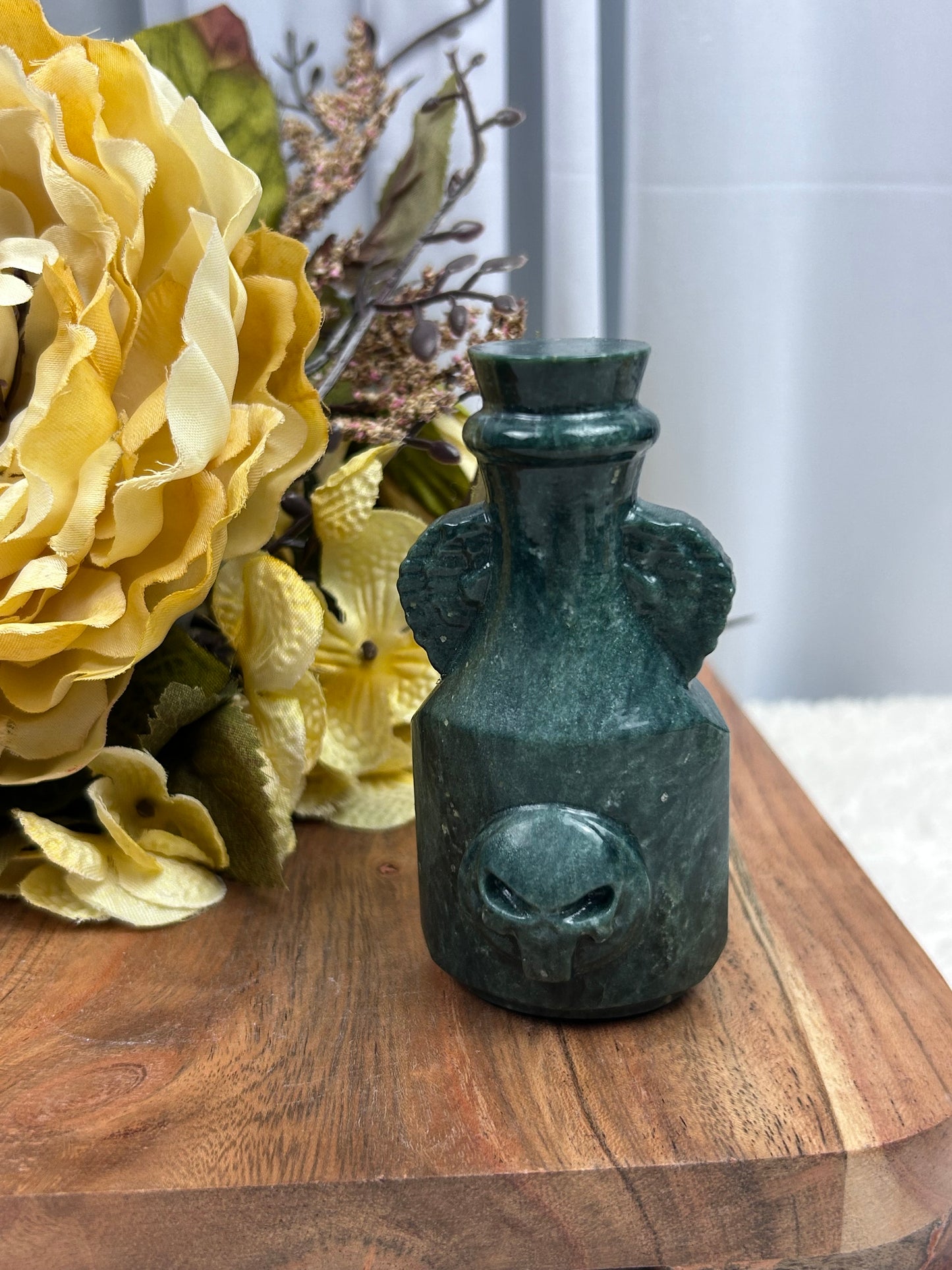 Green Jade Bottle