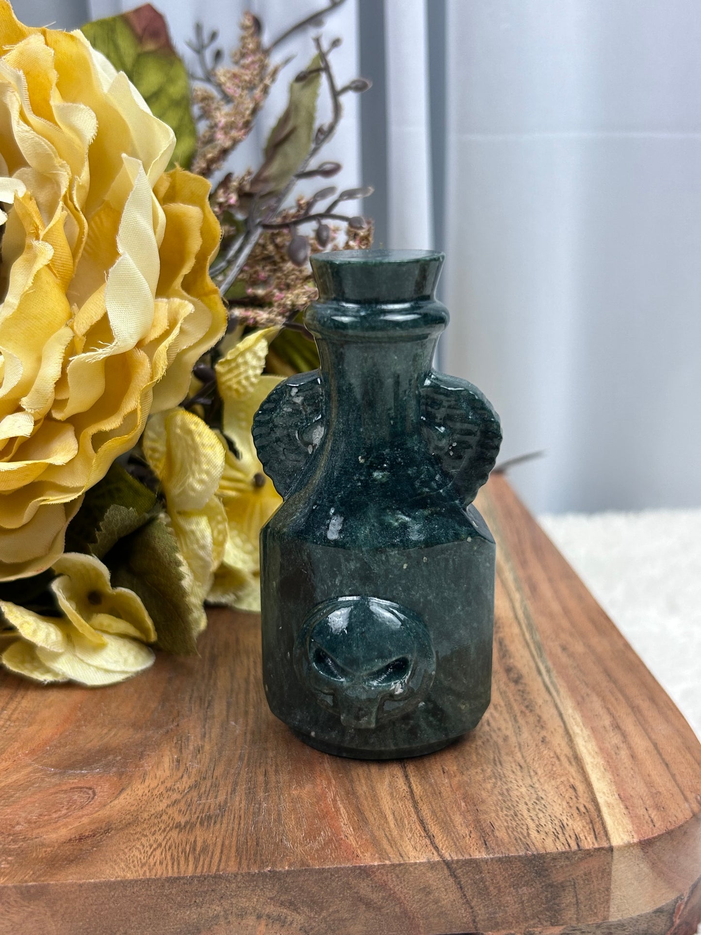 Green Jade Bottle