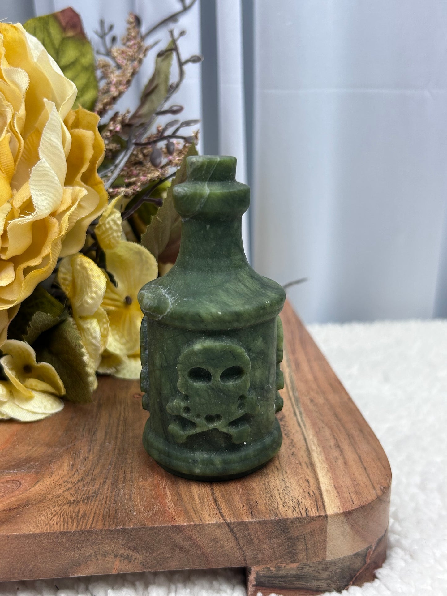 Green Jade Bottle