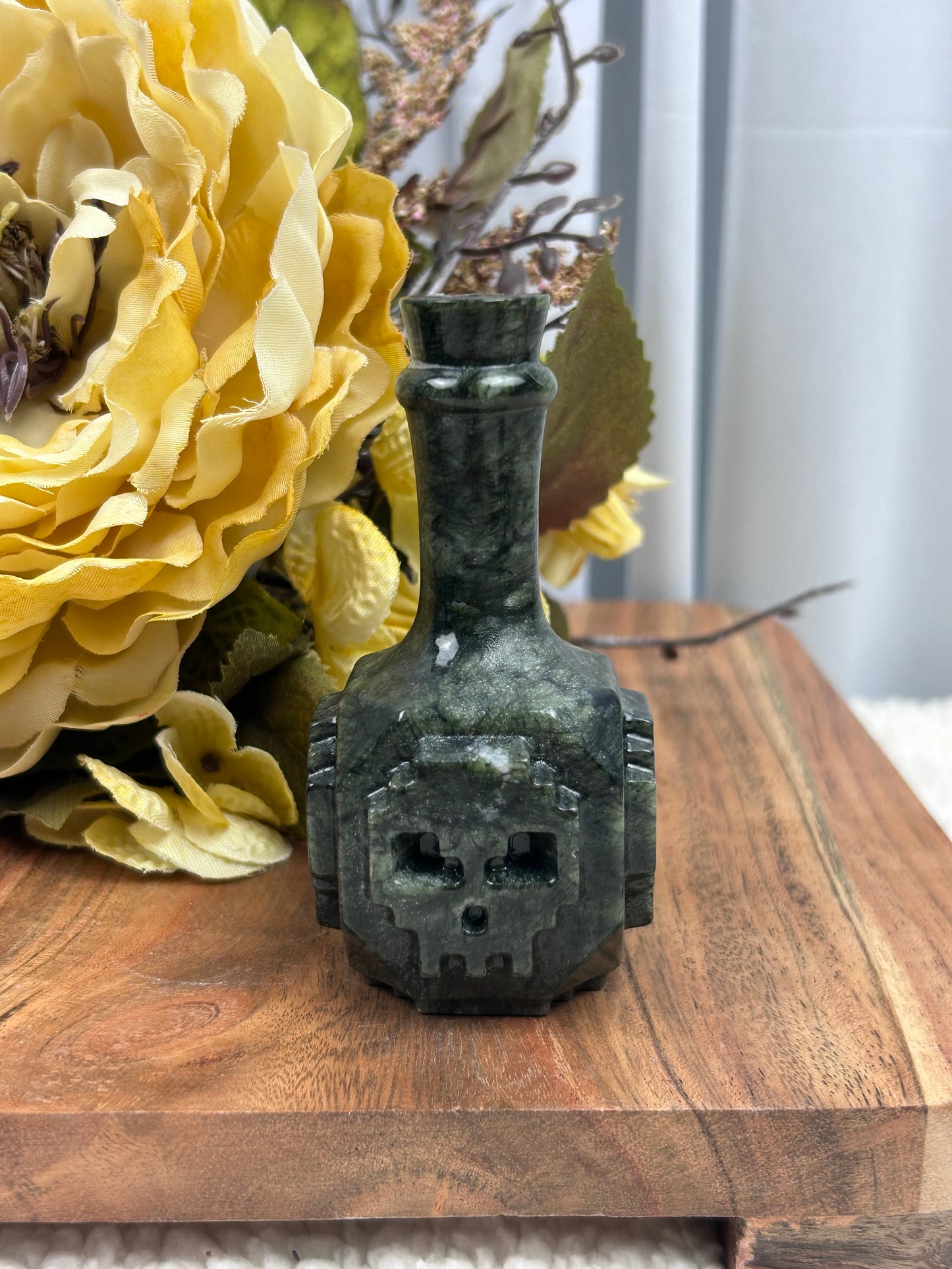 Green Jade Bottle